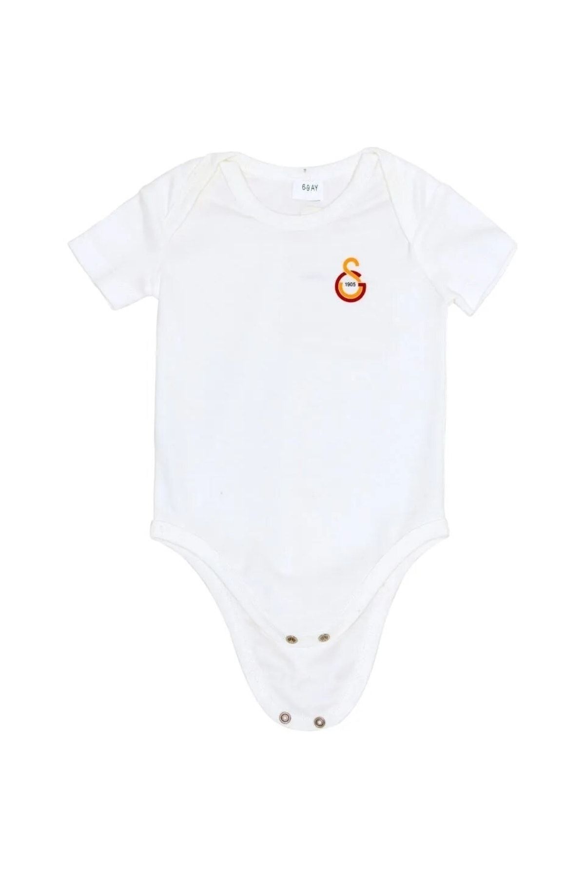 Galatasaray Lisanslı Bebek Beyaz Body