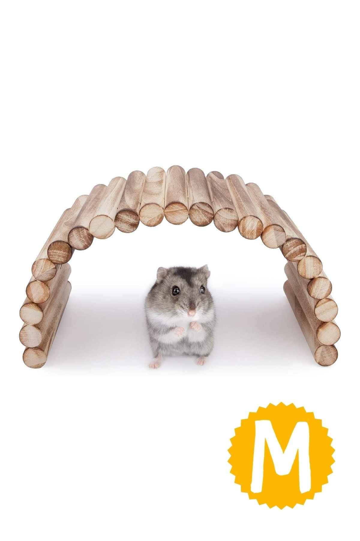 Alyones (30cm X 12cm) Hamster Gerbil Fare Sıçan Gine Domuzu Veya Diğer Küçük Hayvanlar Için Köprü Merdiveni