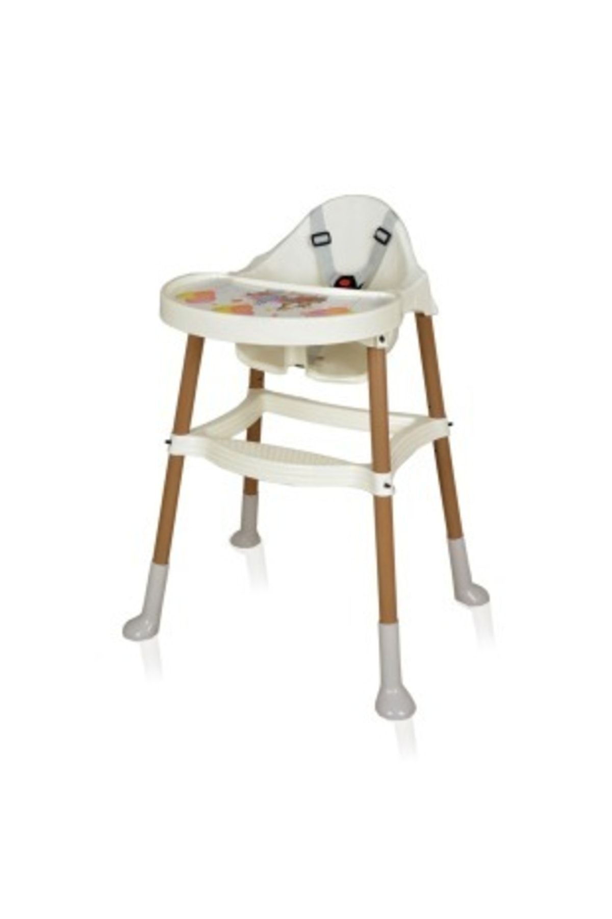 Very Important Baby Beyaz Desenli Mama Sandalyesi