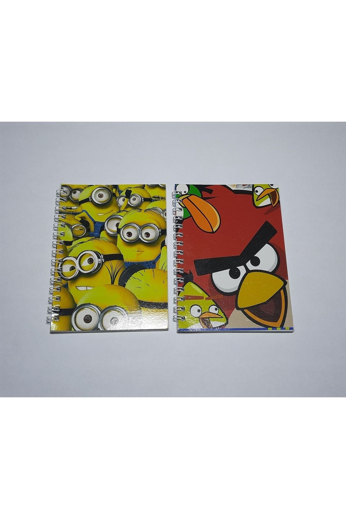 Mikro Angry Birds Minions 2'li Not Defteri Çizgili