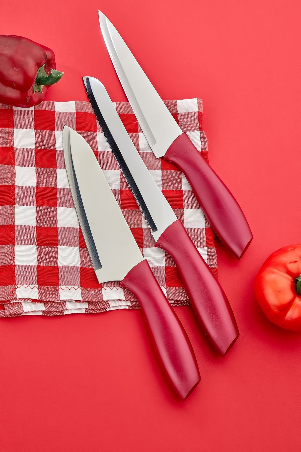 Wonder 3 Parça Profesyonel Chef Mutfak Bıçağı