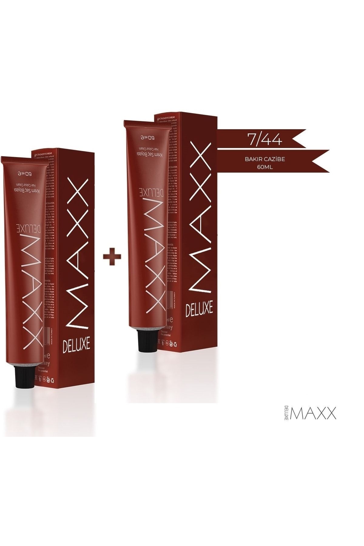 MAXX DELUXE Krem Tüp Boya 2'li