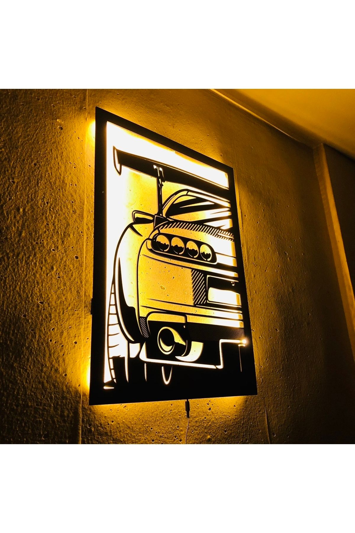 Pika Tasarım Supra Led Işıklı Dekoratif Tablo