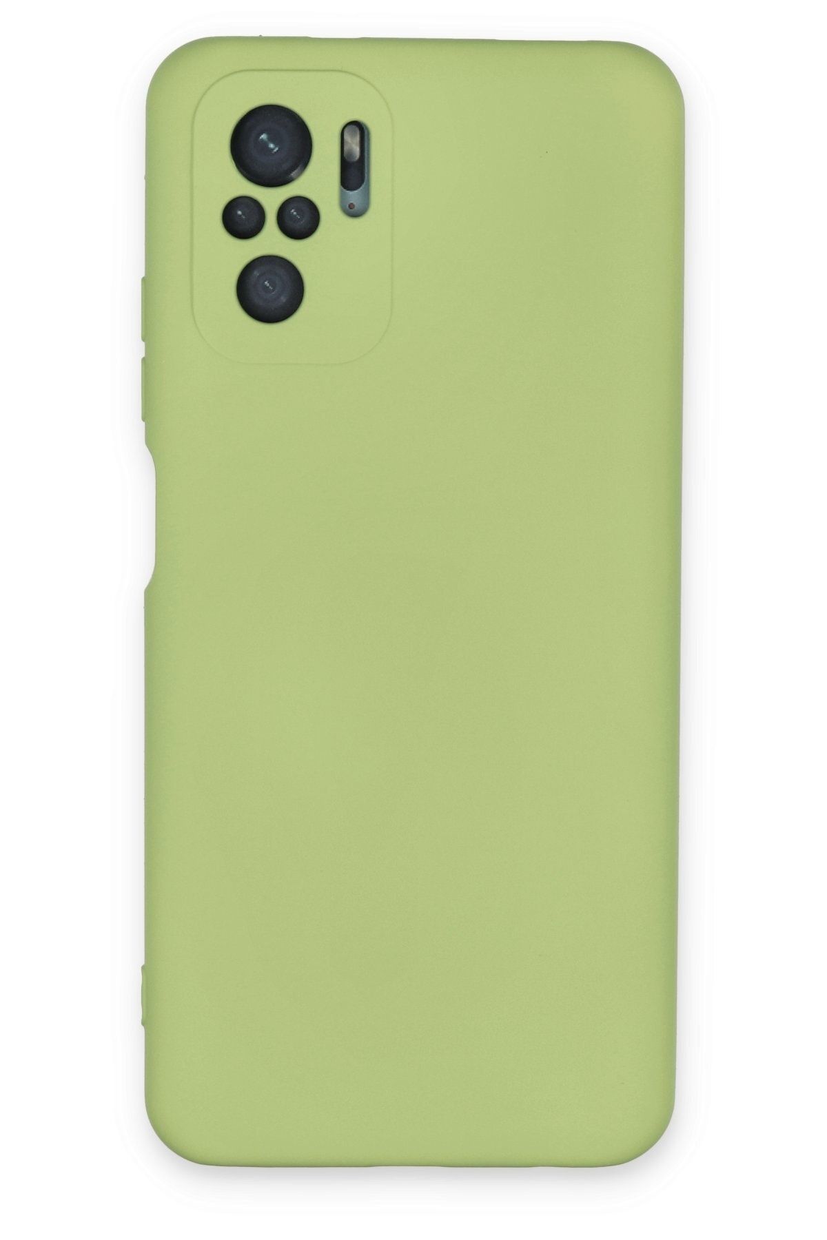 Dijimedia Xiaomi Poco M5s Kılıf Nano Içi Kadife Silikon - Yeşil
