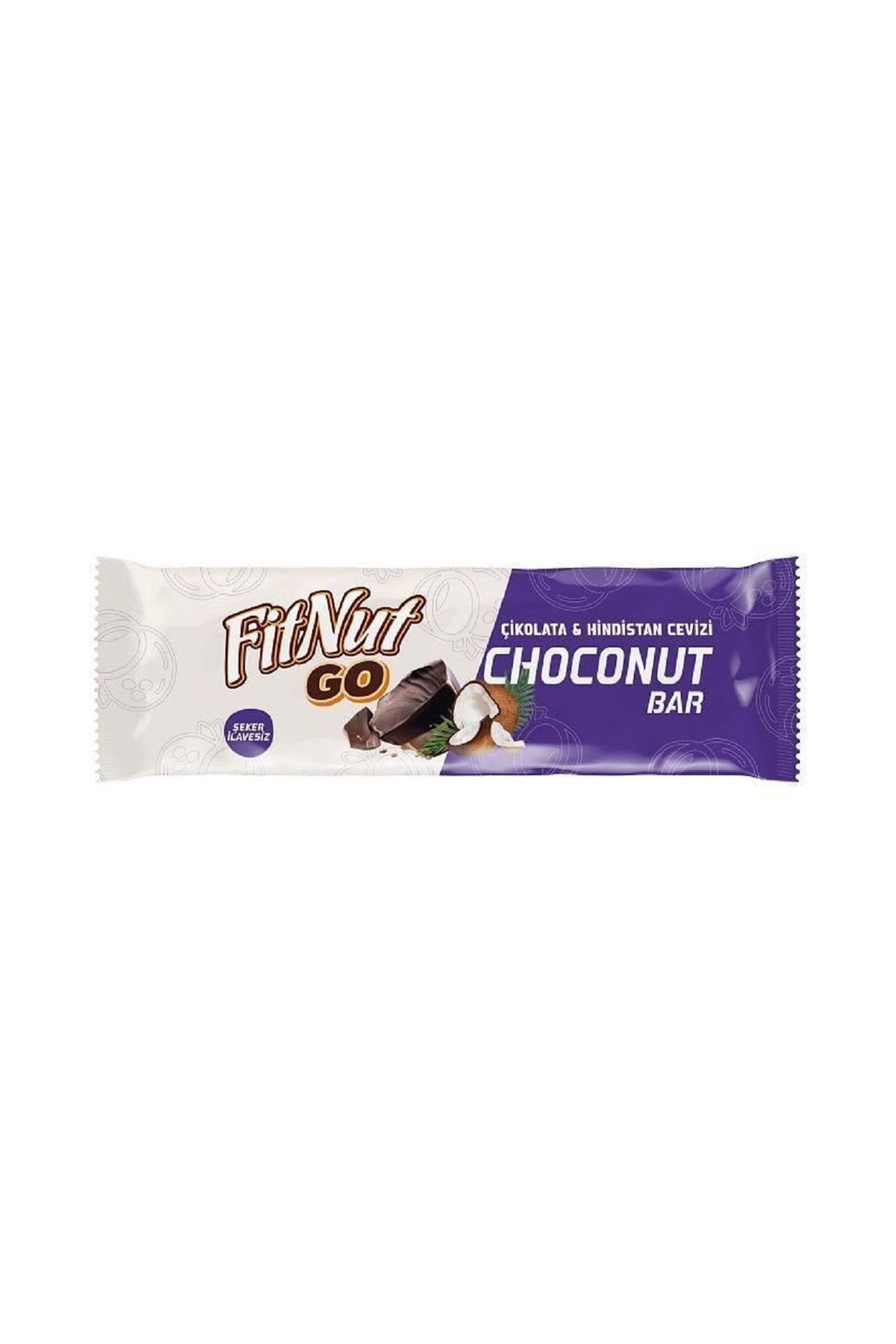 FitNut Şekersiz Çikolata & Hindistan Cevizi Bar 40g