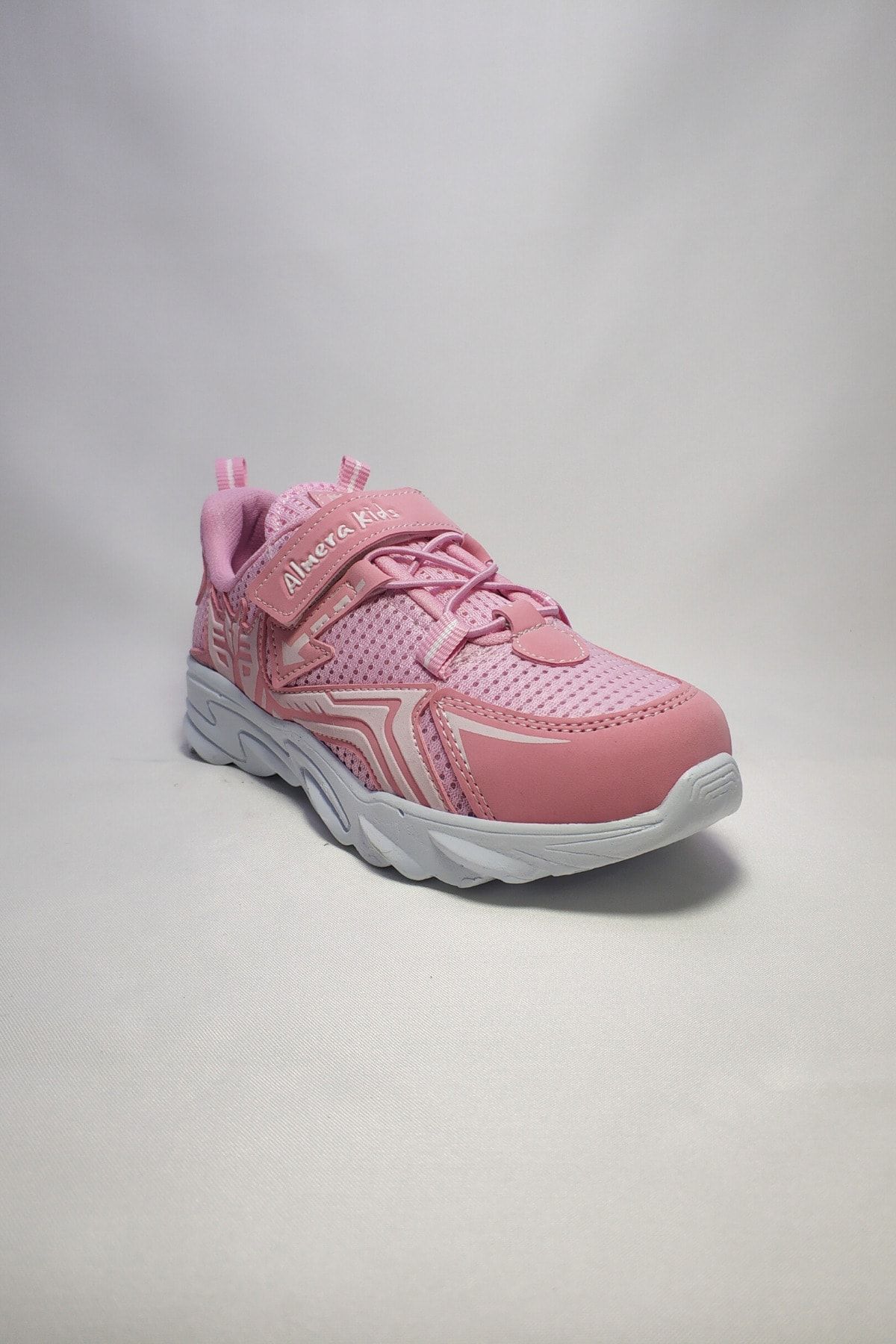 ALMERA SPOR Yumuşak Rahat Taban Bantlı Pembe Kız Çocuk Sneaker-spor Ayakkabı