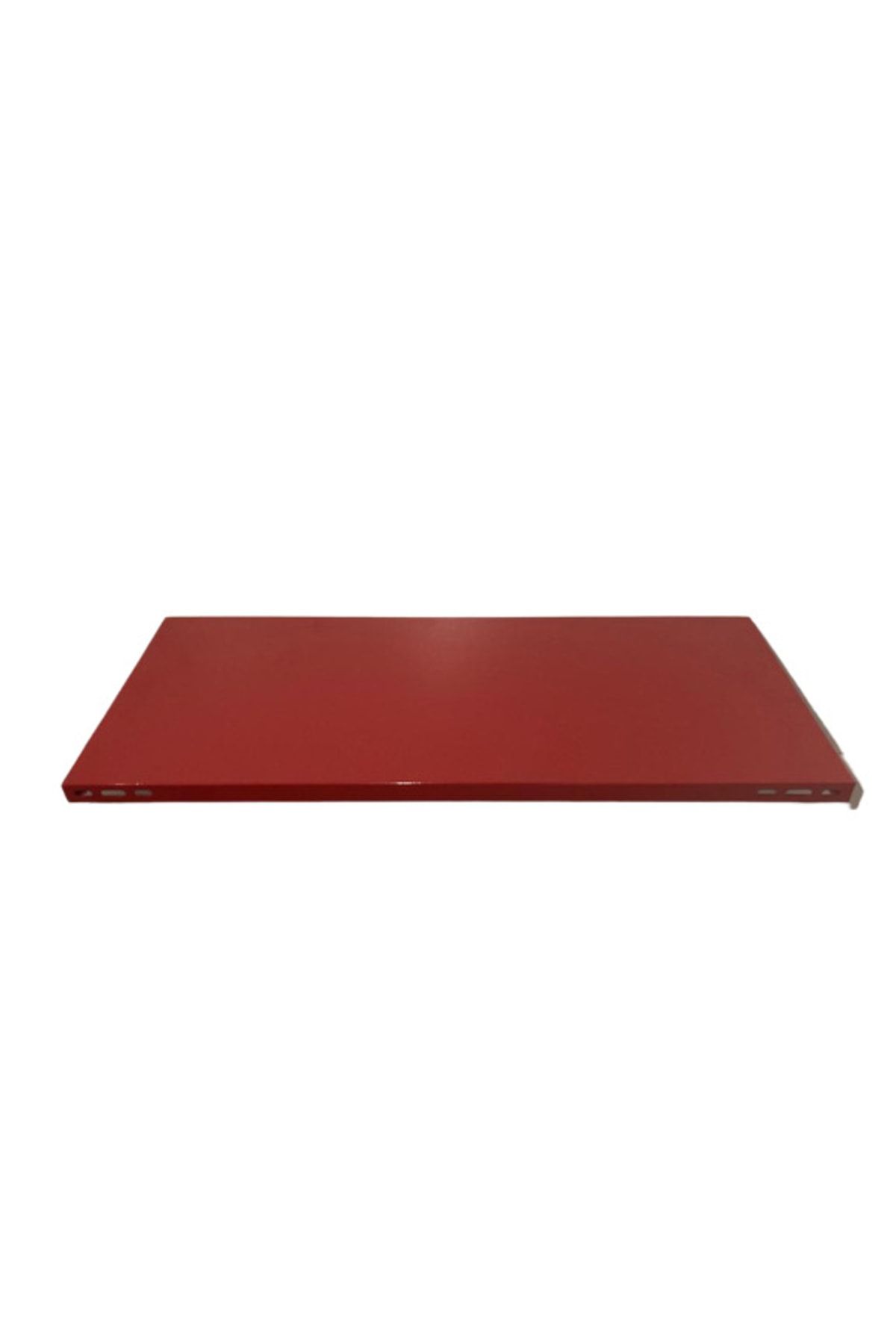 RafBurada ® Renkli Çelik Raf Tablası Kırmızı-1.00 Mm-43x93
