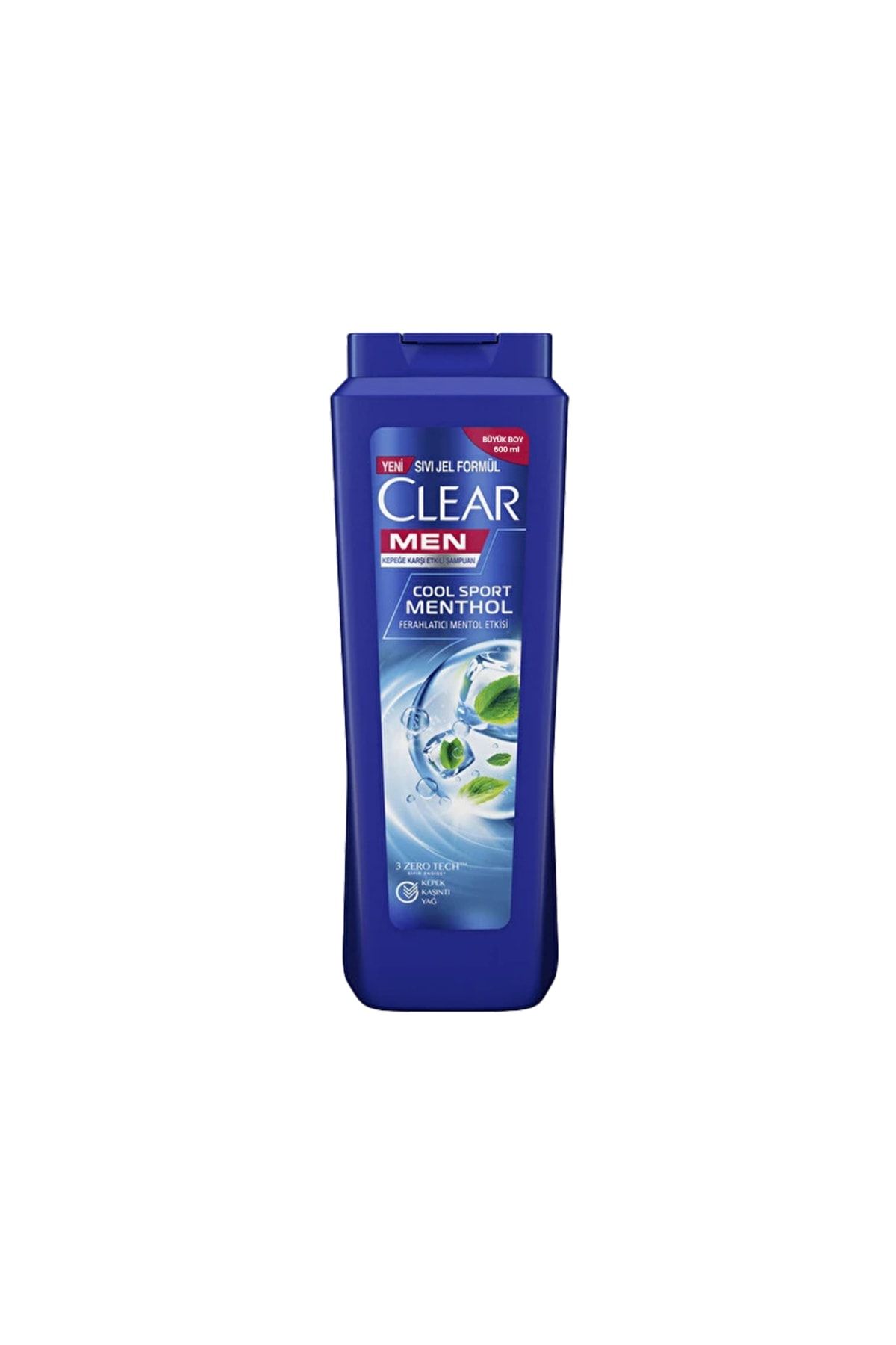 Clear Men Kepeğe Karşı Etkili Şampuan Cool Sport Menthol 600 ml