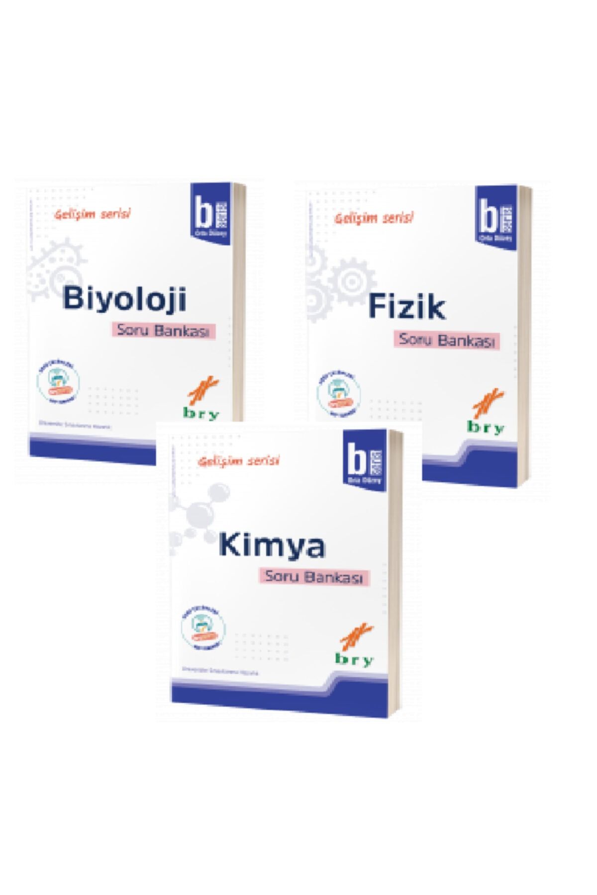 Birey Yayınları Birey B Serisi Fizik Kimya Biyoloji Soru Bankası Seti