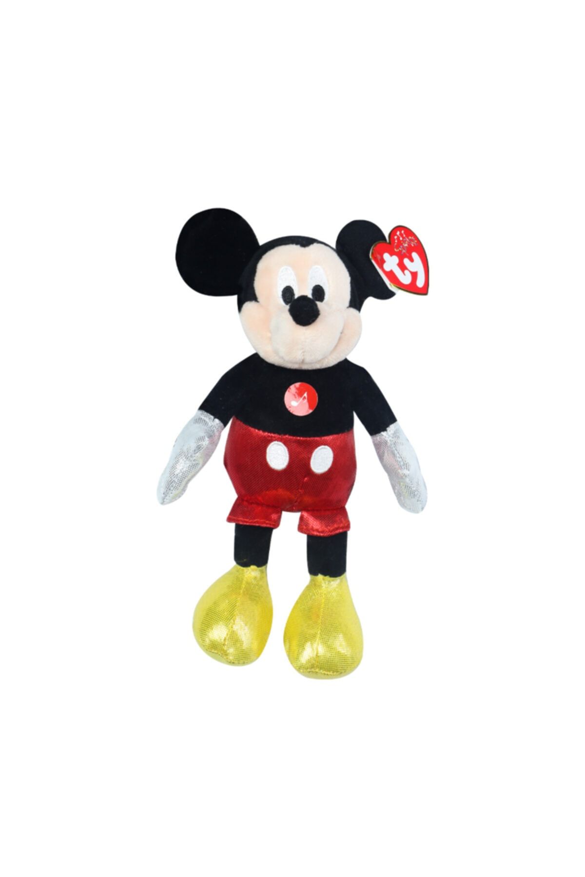 Mickey Mouse Ty Sesli Peluş 15 Cm