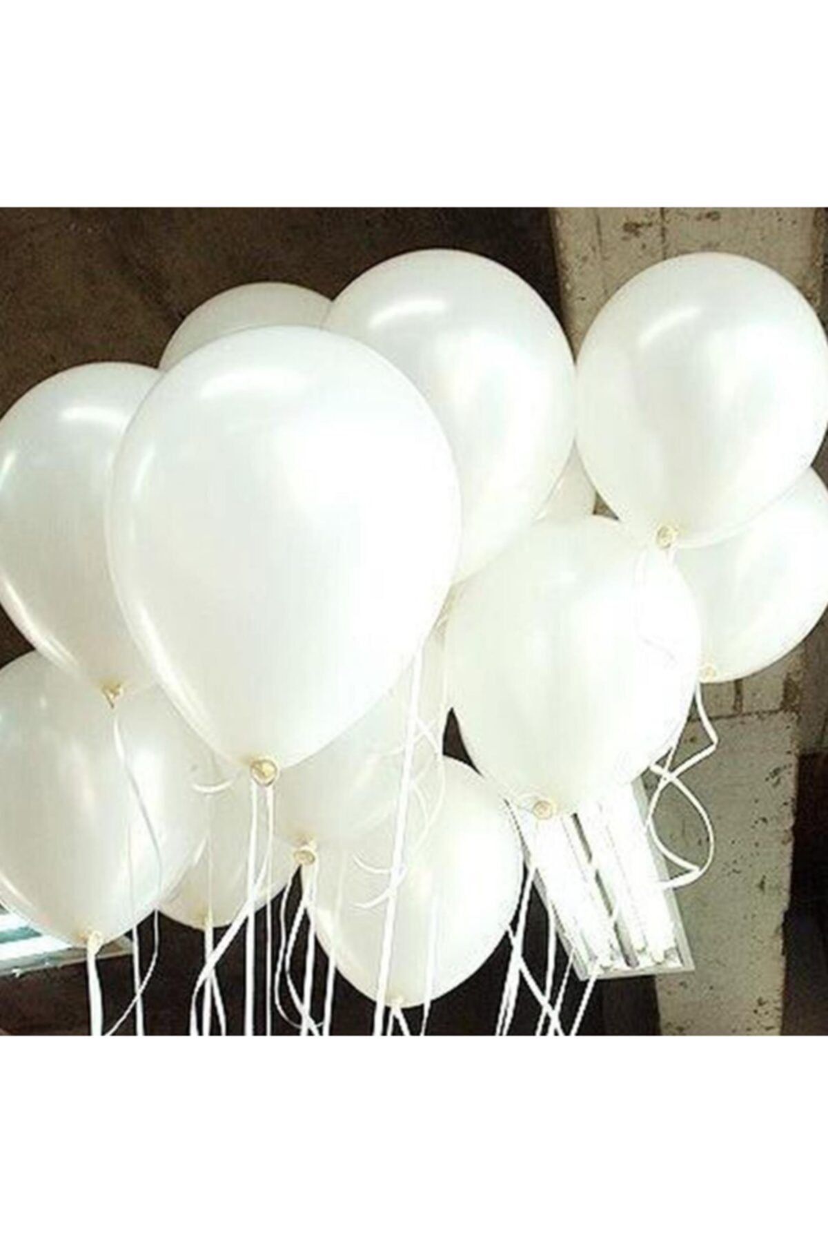 Genel Markalar Latex Beyaz Balon 10 Adet