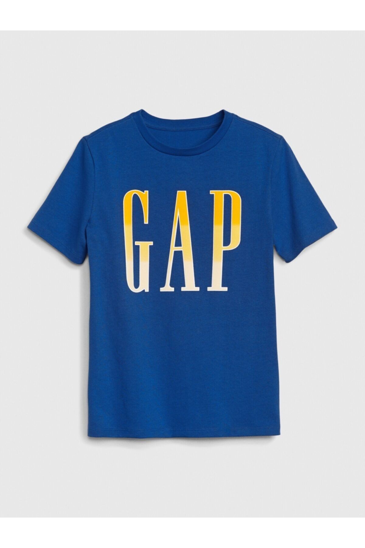 GAP Erkek Çocuk Lacivert Logo Kısa Kollu T-shirt