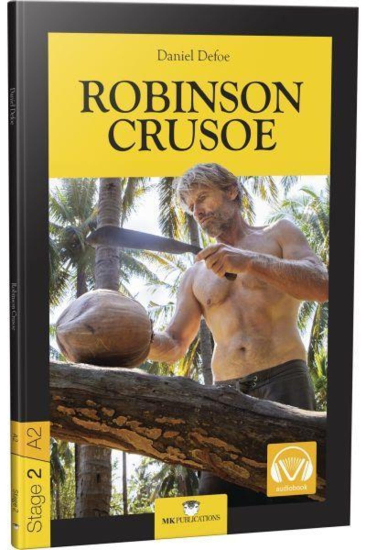 MK Publications Robinson Crusoe Stage 2 Ingilizce Hikaye
