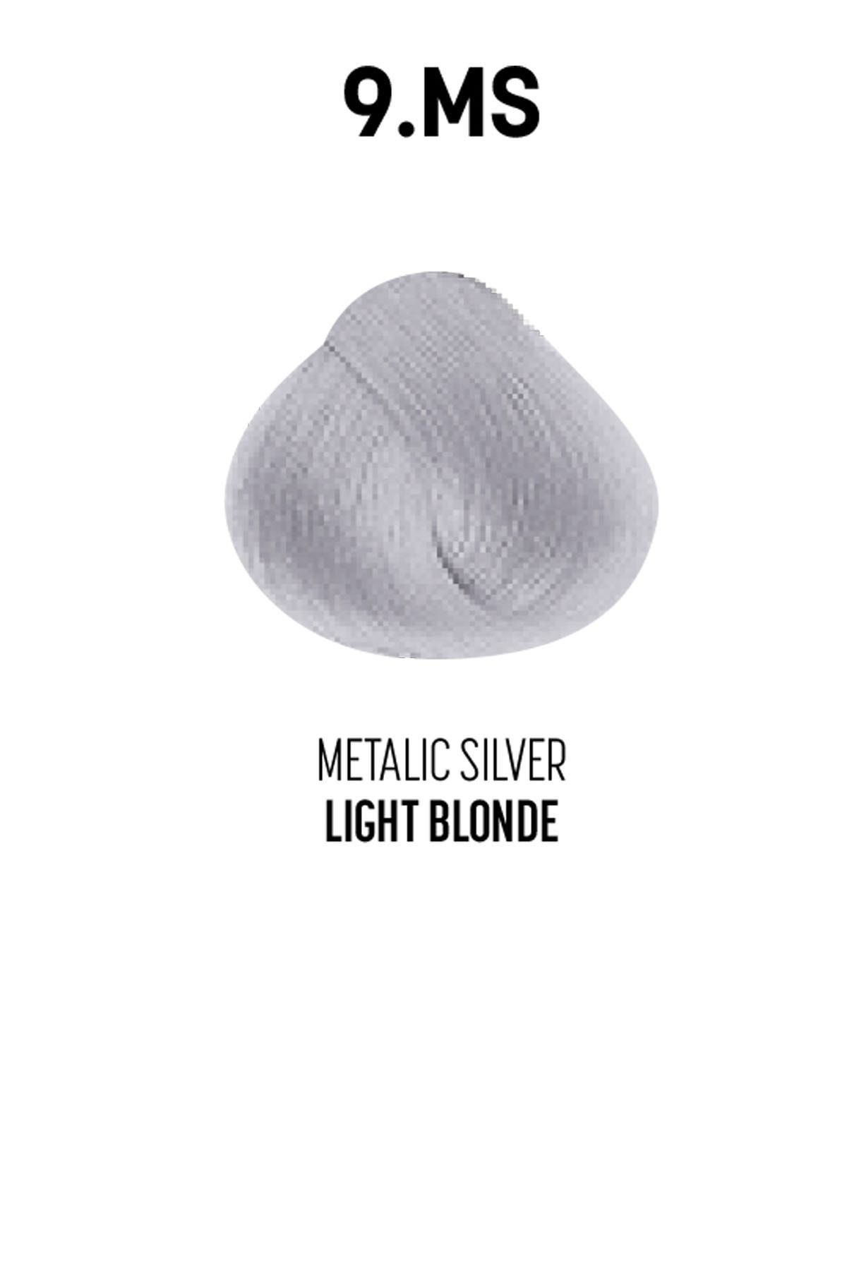 bioplex professional istanbul 9.ms / Metalic Silver Light Blonde Glamlook Saç Boyası