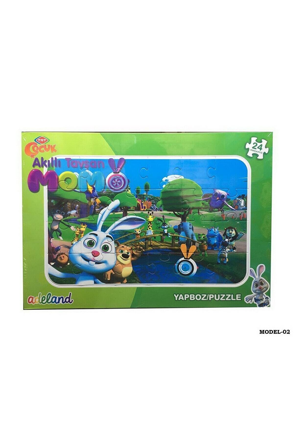 Adel Oyuncak Trt Akıllı Tavşan Mom 24 Parça Frame Puzzle 24x34 Cm (F2013000104)