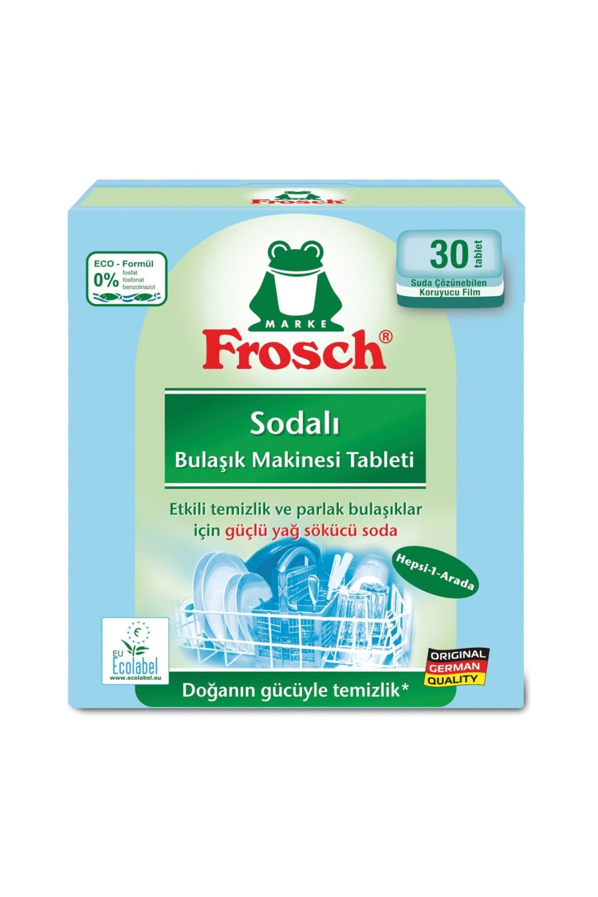 Frosch Sodalı Bulaşık Makinesi Tableti 30 Tablet