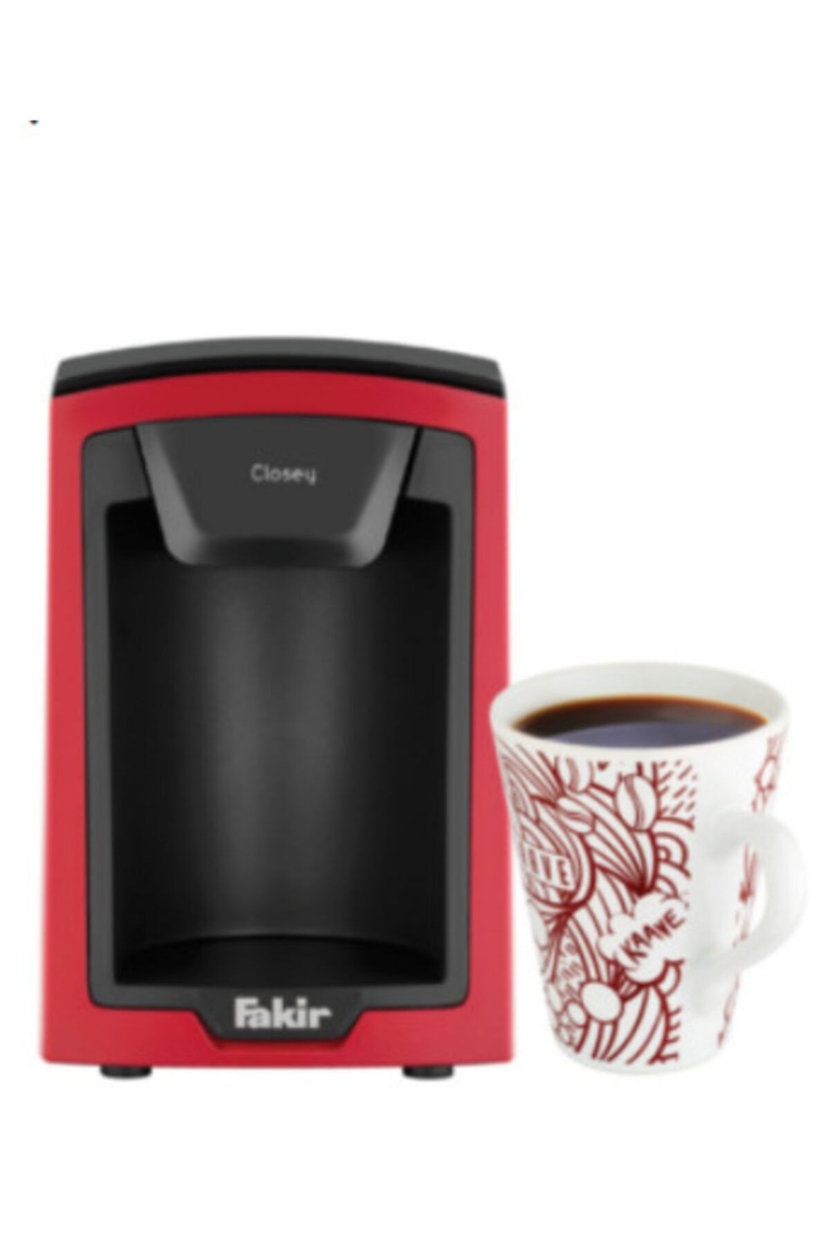 Fakir Kırmızı Closey Kişisel Filtre Kahve Makinesi