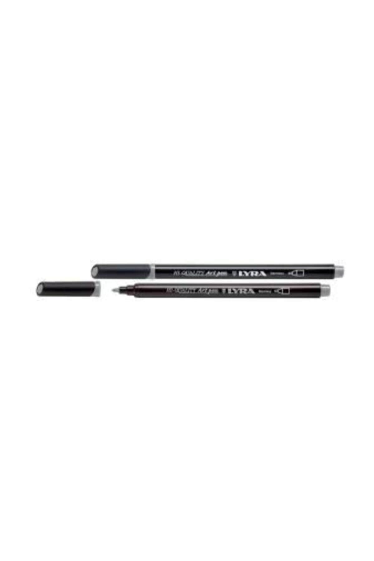 Lyra Hi-Quality Art Pen Çizim ve Boyama Kalemi METALLIC SILVER