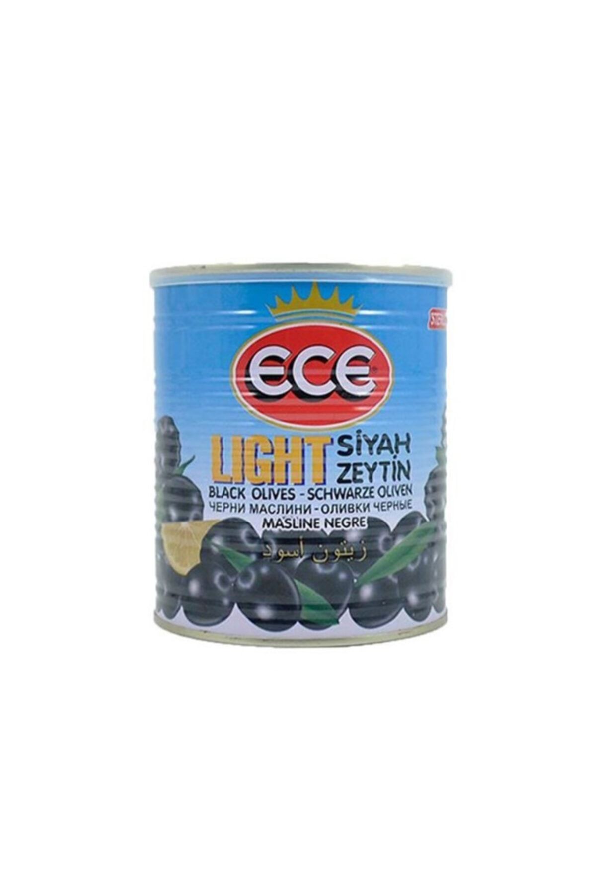 Ece Light Siyah Zeytin 900 Cc 400 gr