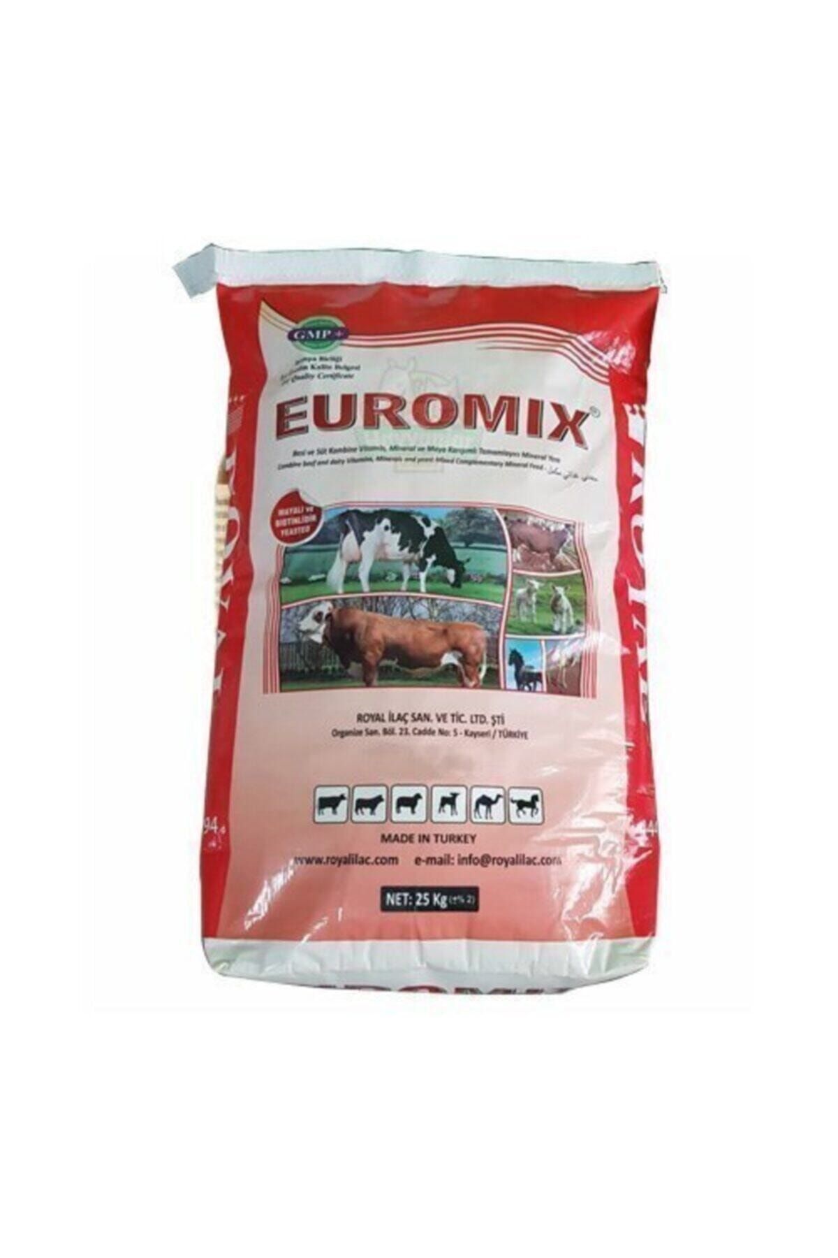 Royal Euromix 25 Kg Torba Mayalı Toz Yem Katkısı