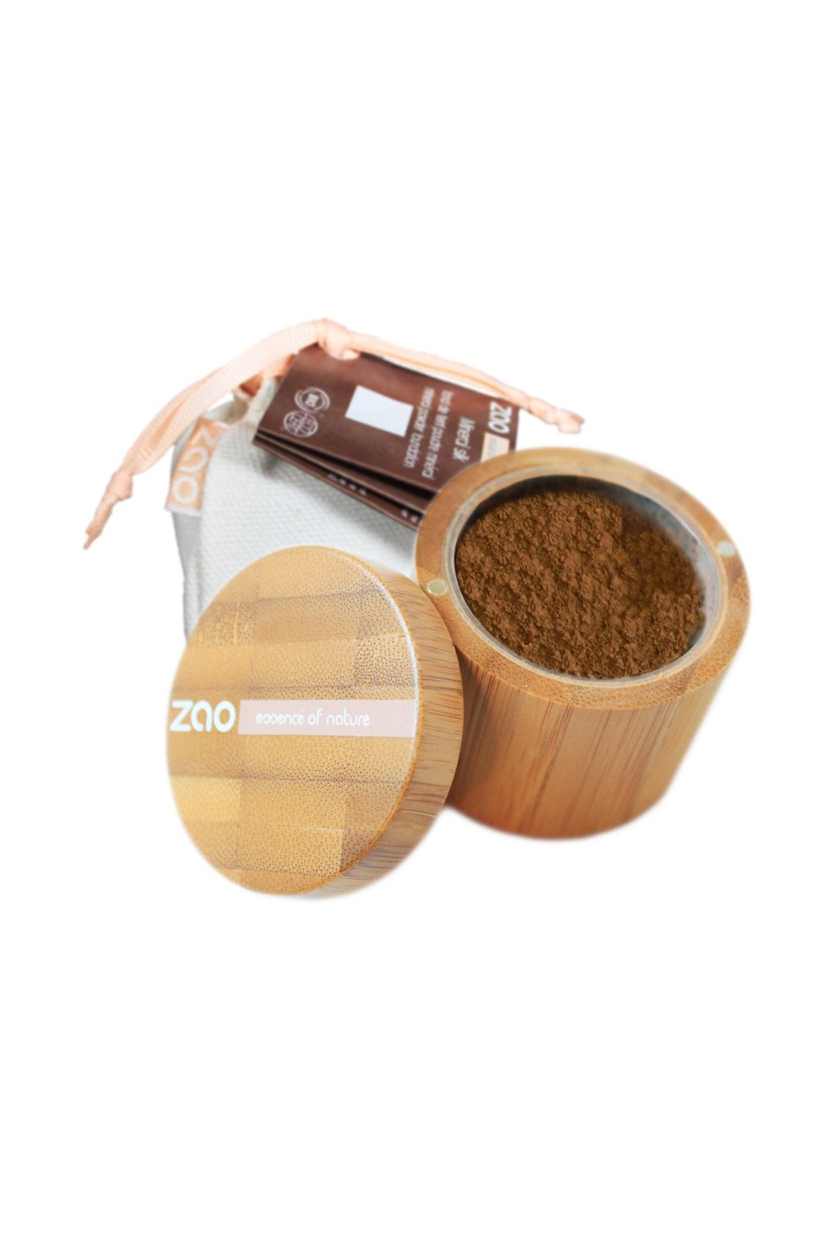 Zao Organik Toz Pudra - Bamboo Mineral Silk 506 Brown Beige 15 g 3700756605067
