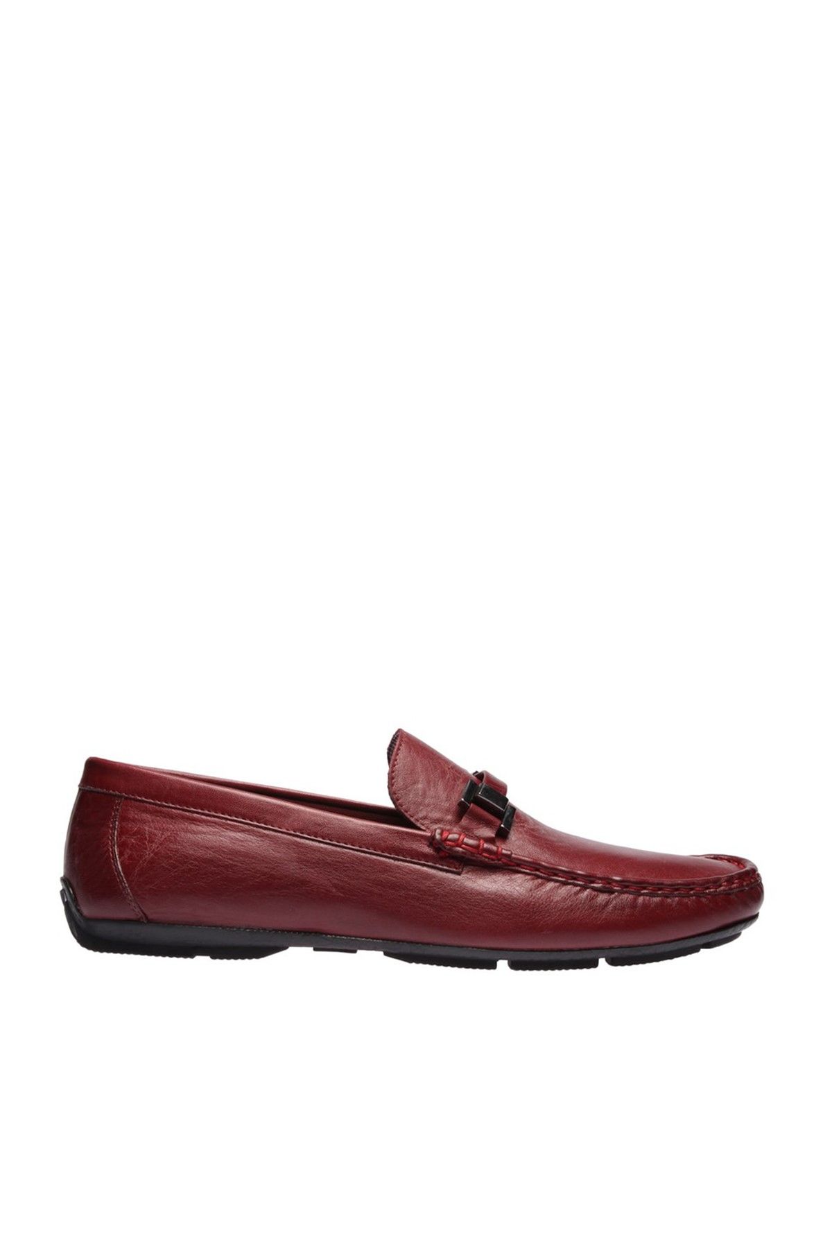 İnci Hakiki Deri Bordo Erkek Loafer 120130001739