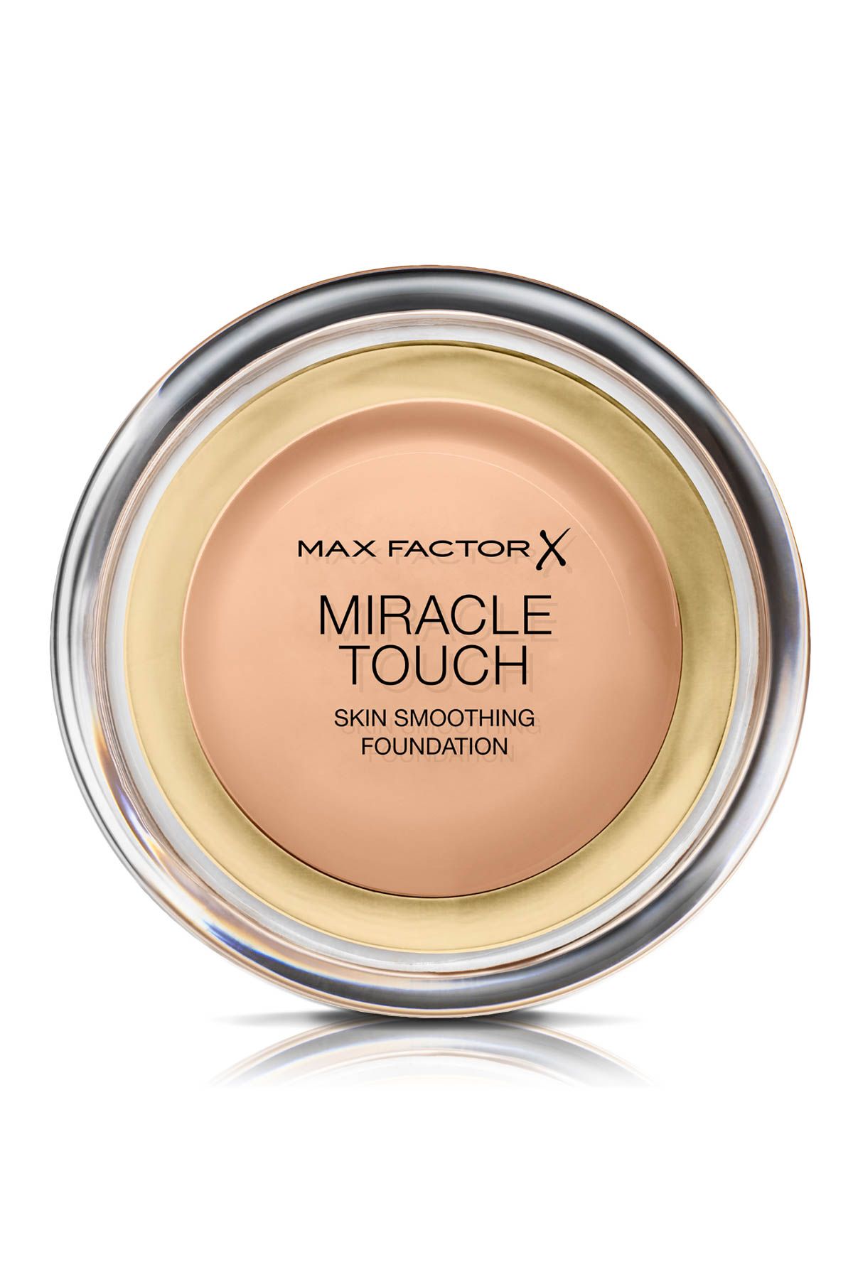 Max Factor Kompakt Fondöten - Miracle Touch Foundation 045 Warm Almond 5011321338340