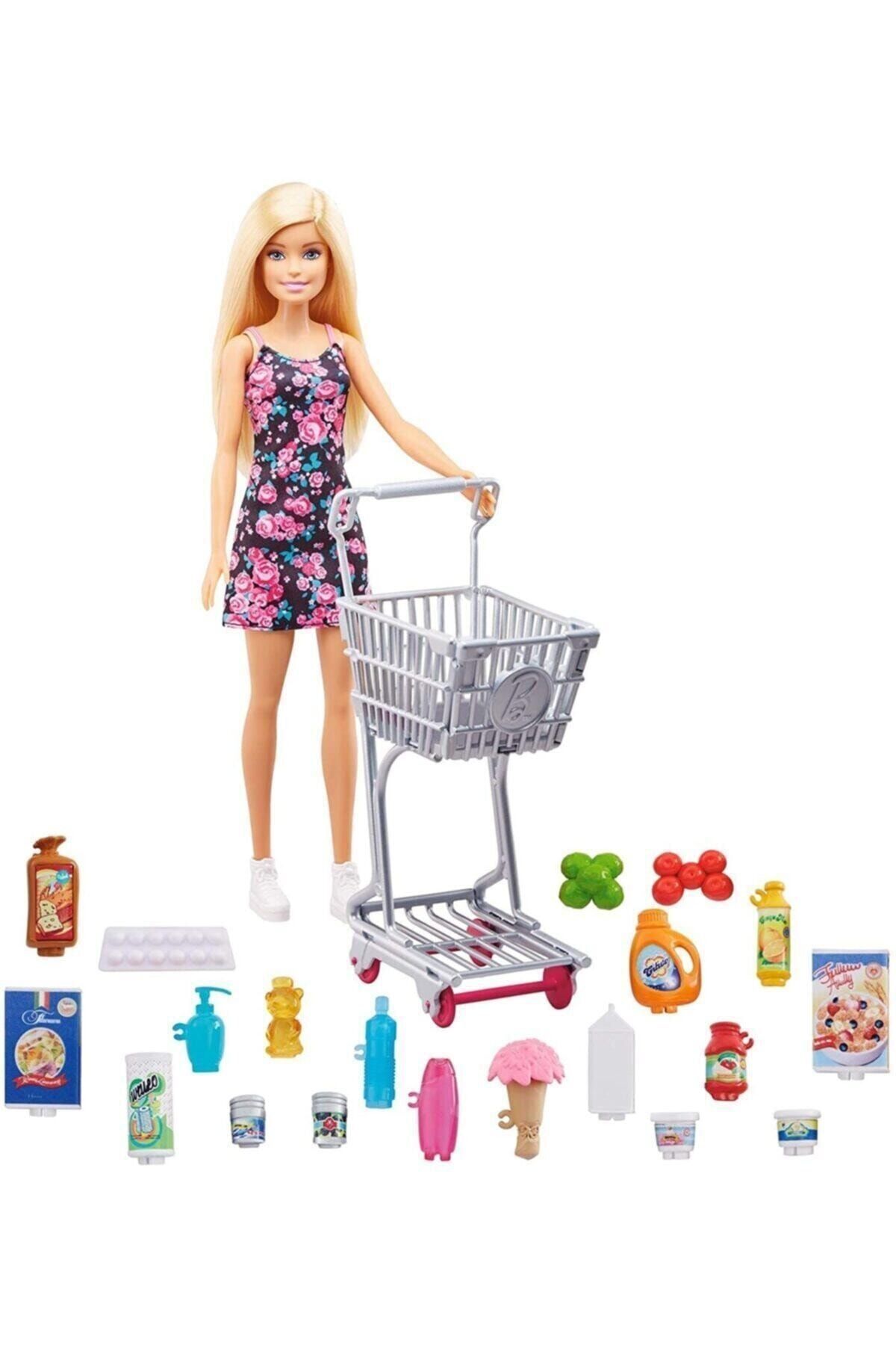 Barbie Süpermarkette Oyun Seti Gtk94