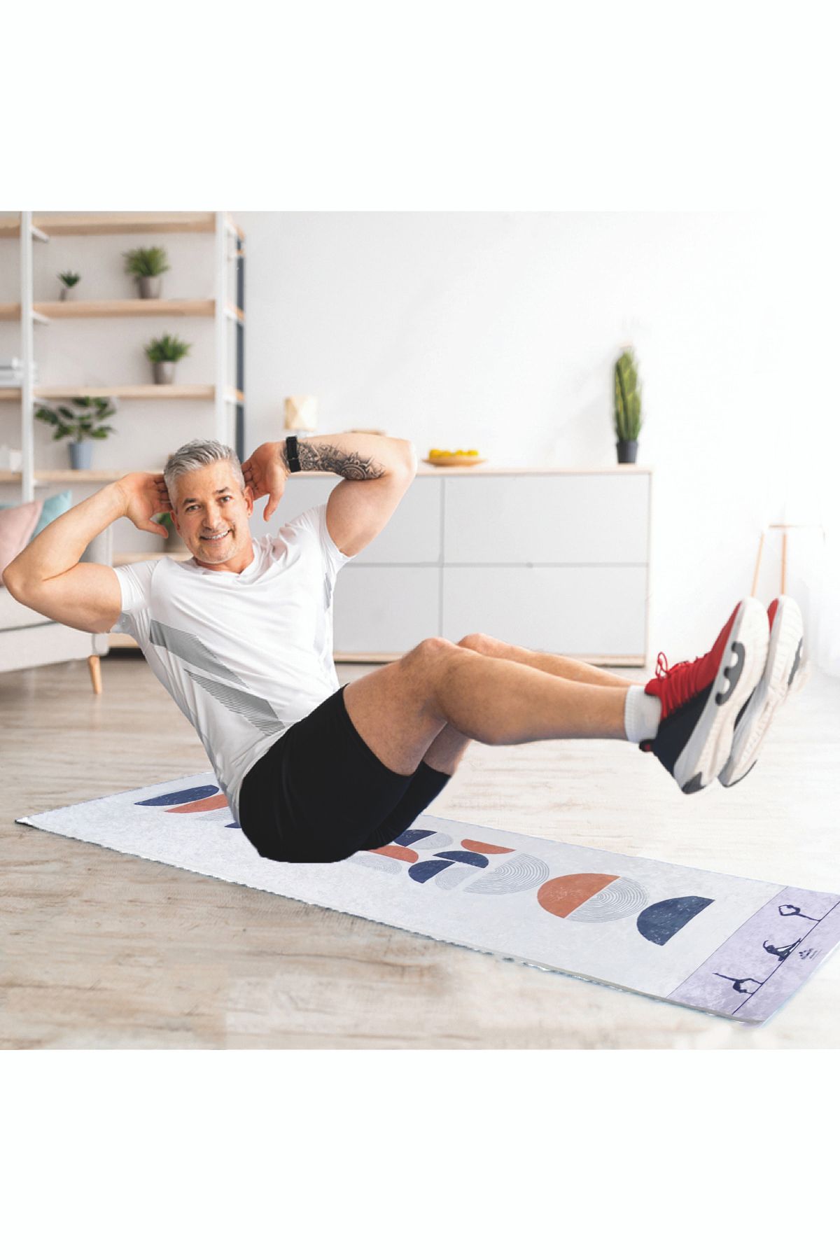 ECEMRE (spor Matı) Yoga Fitness Pilates Spor Halısı + Çanta+havlu