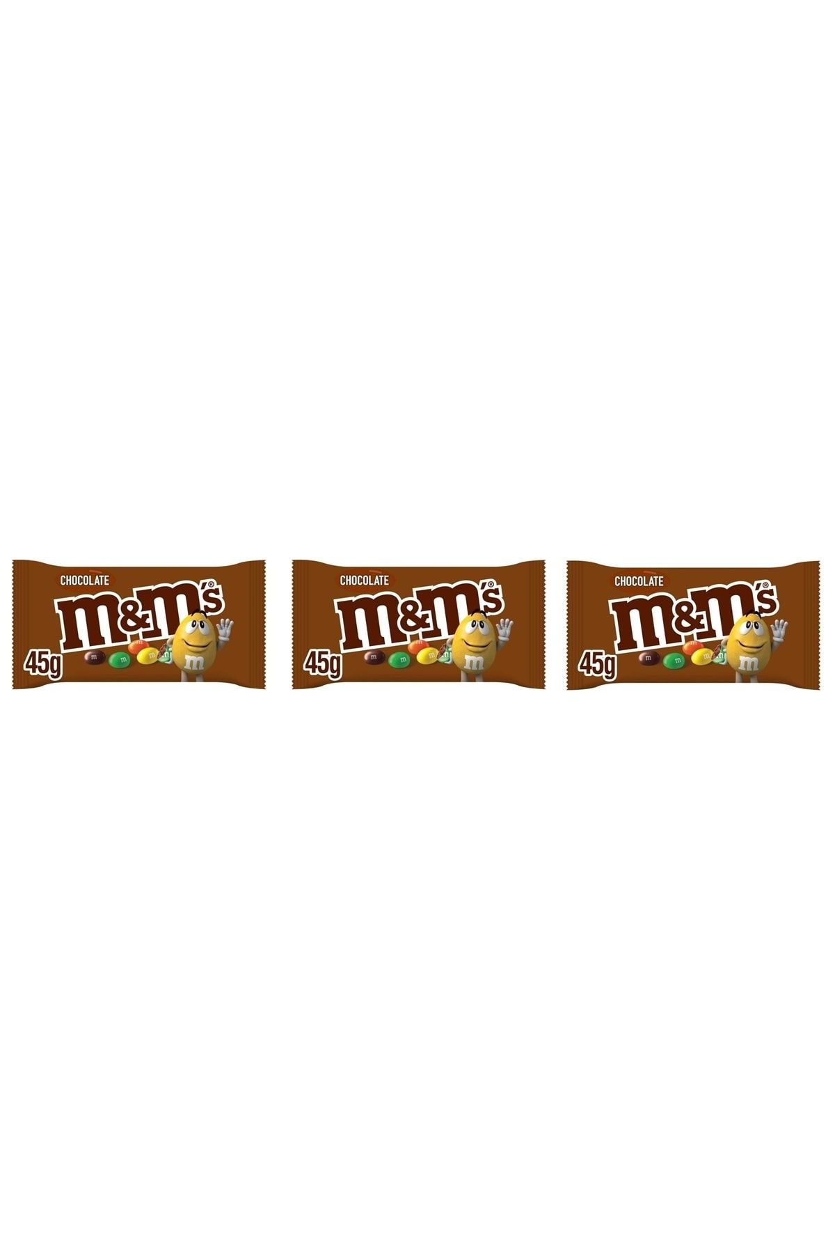 M&M's Chocolate 45 Gr 3 Adet