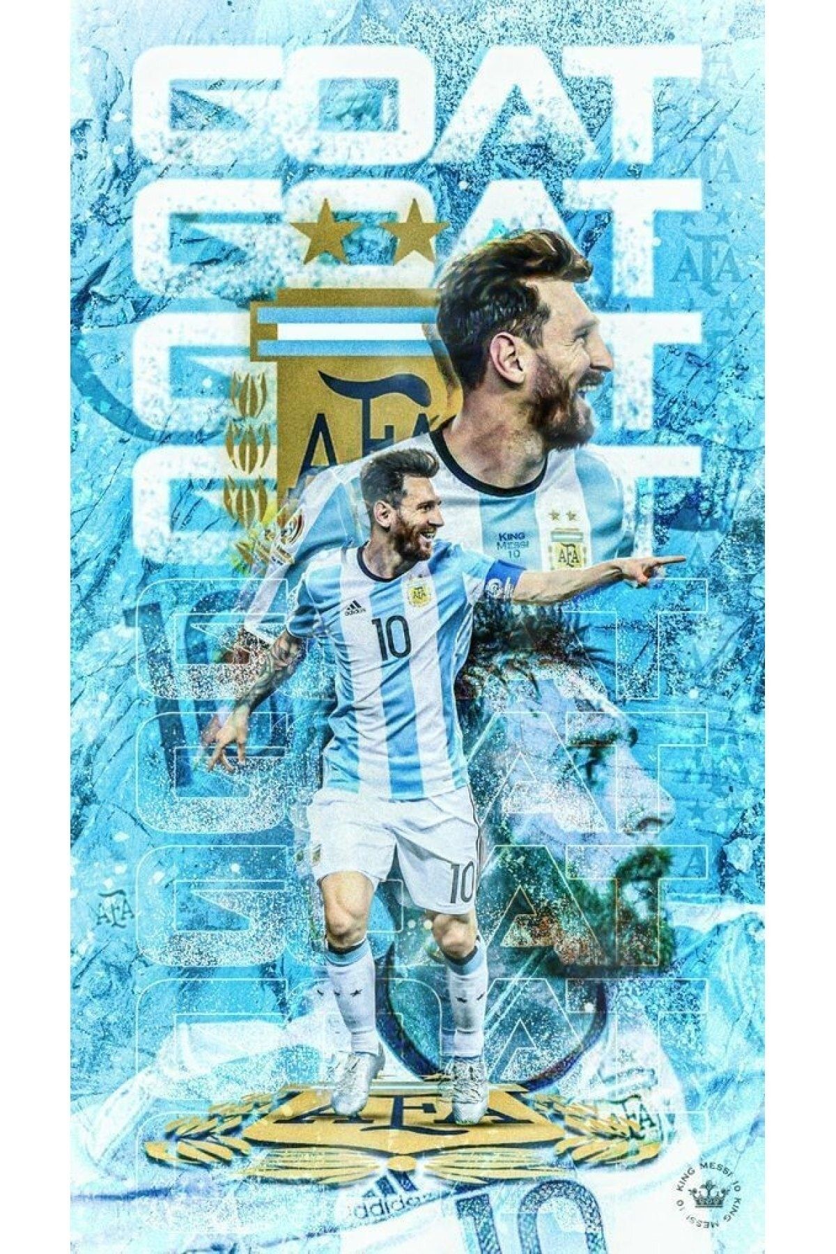 Genel Markalar Lionel Messi Poster A5 Boyut 15 X 21 Cm Dijital Baskı 200 Gr Parlak Kuşe Kağıt Parlak