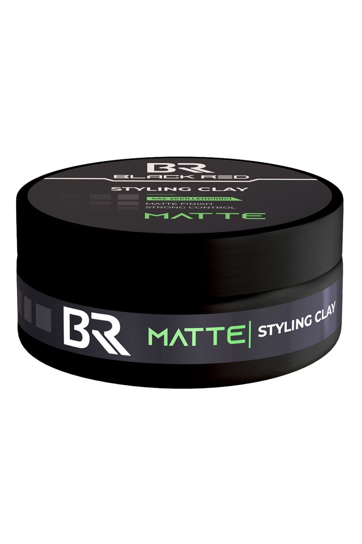Black Red Saç Şekillendirici Wax Matte - Mat Görünüm - Yeşil 120 Ml