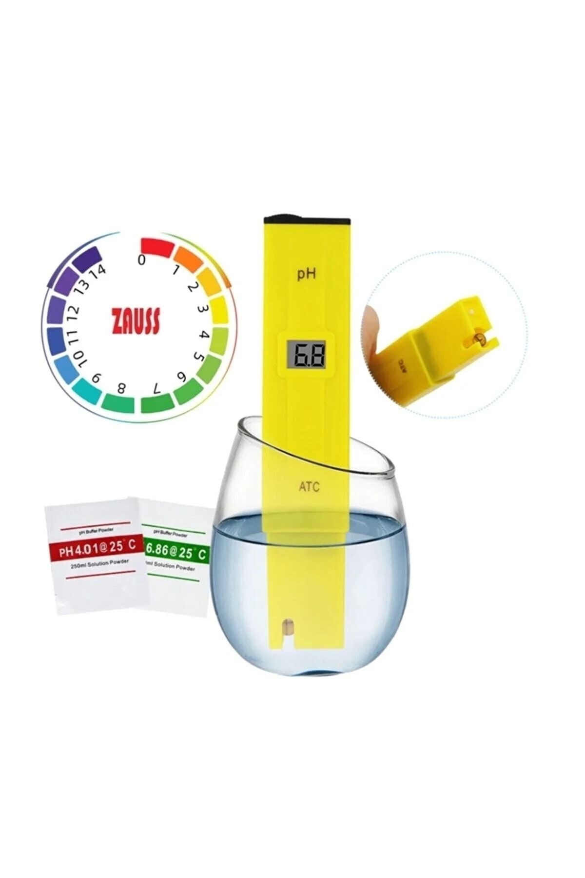 Bnreo Lab Ph Metre Dijital Ph Ölçer 0-14