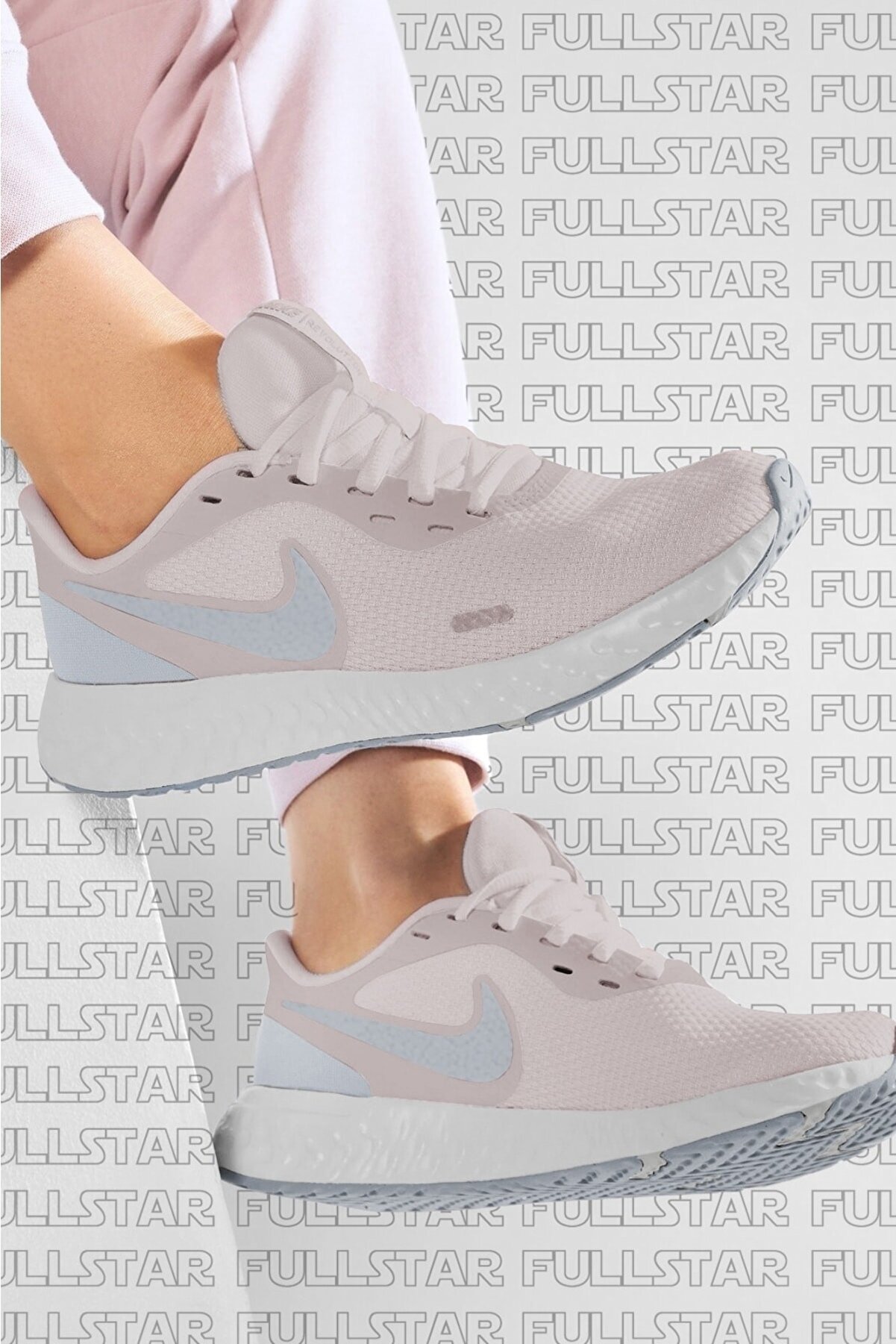 Nike Revolution 5 Running Walk Shoes Pembe Yürüyüş Koşu Ayakkabısı
