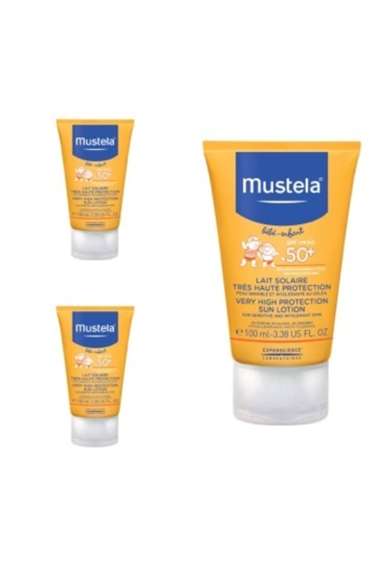 Mustela Very High Protection Sun Lotion Spf 50+ 100 Ml 3 Kutu