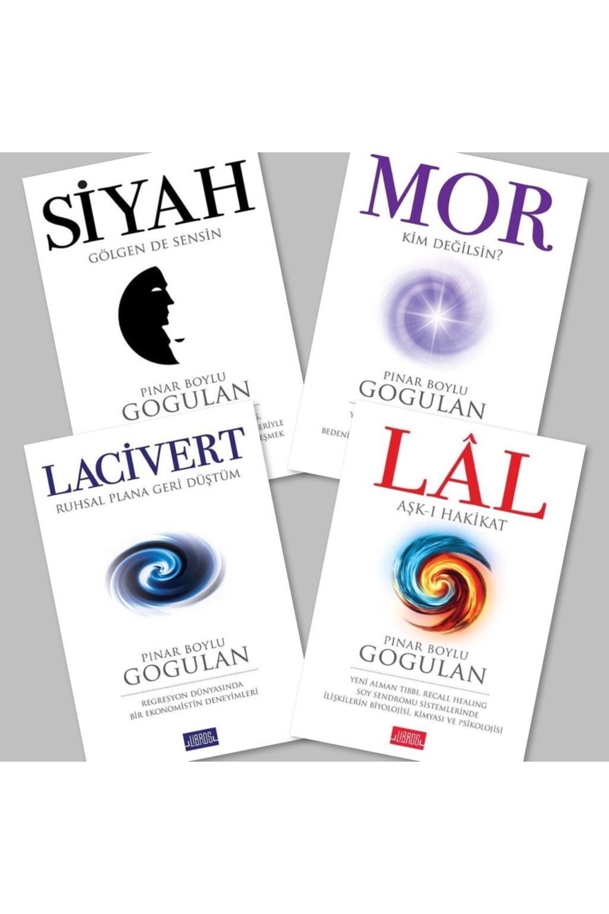 Libros Yayınları Siyah  Mor  Lacivert  Lal Pınar Boylu Gogulan 4 Kitap Caprice B112 Kalem