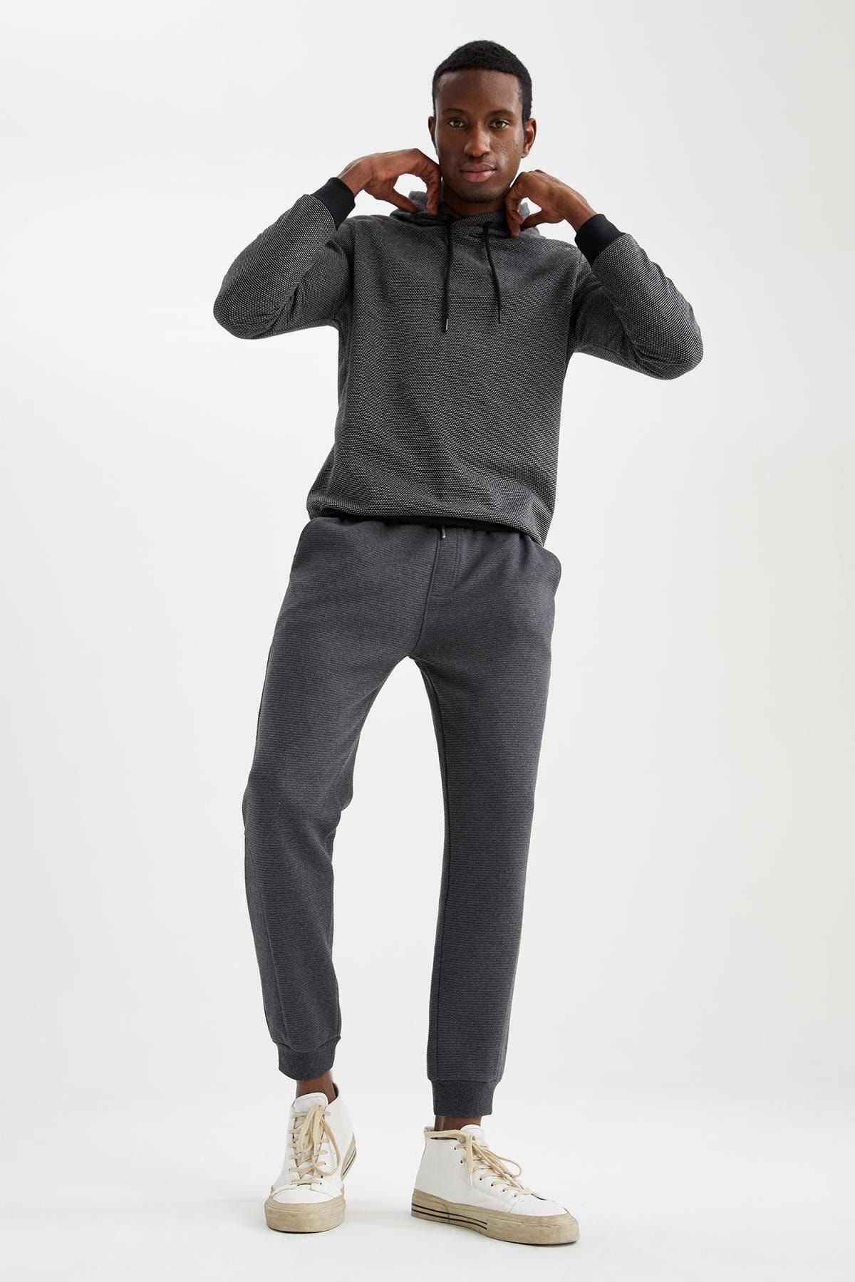 Defacto Slim Fit Basic Jogger Eşofman Altı