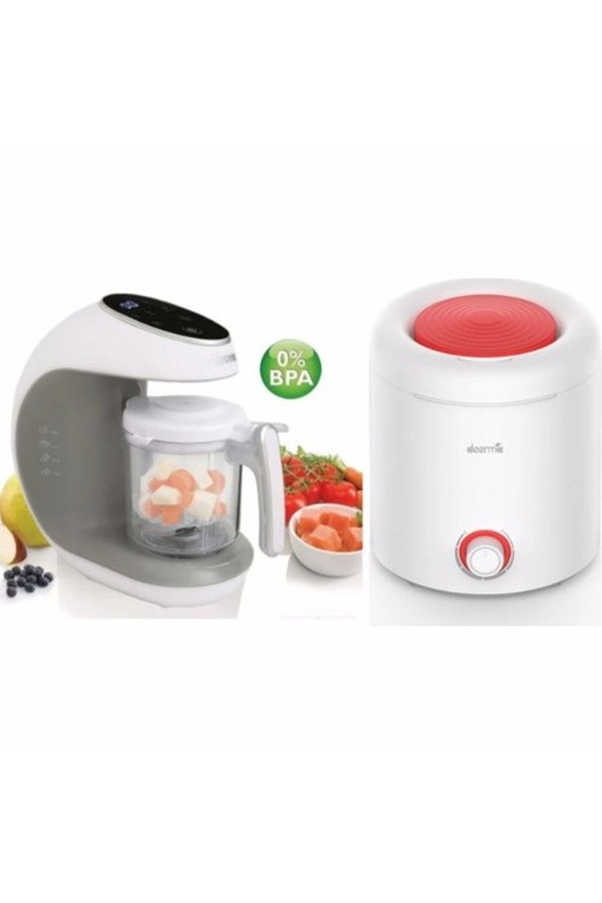 Yoyko Buharlı Pişirici Ve Blender Beyaz Ve Üstten Dolum Ultrasonik Soğuk Buhar Makinesi