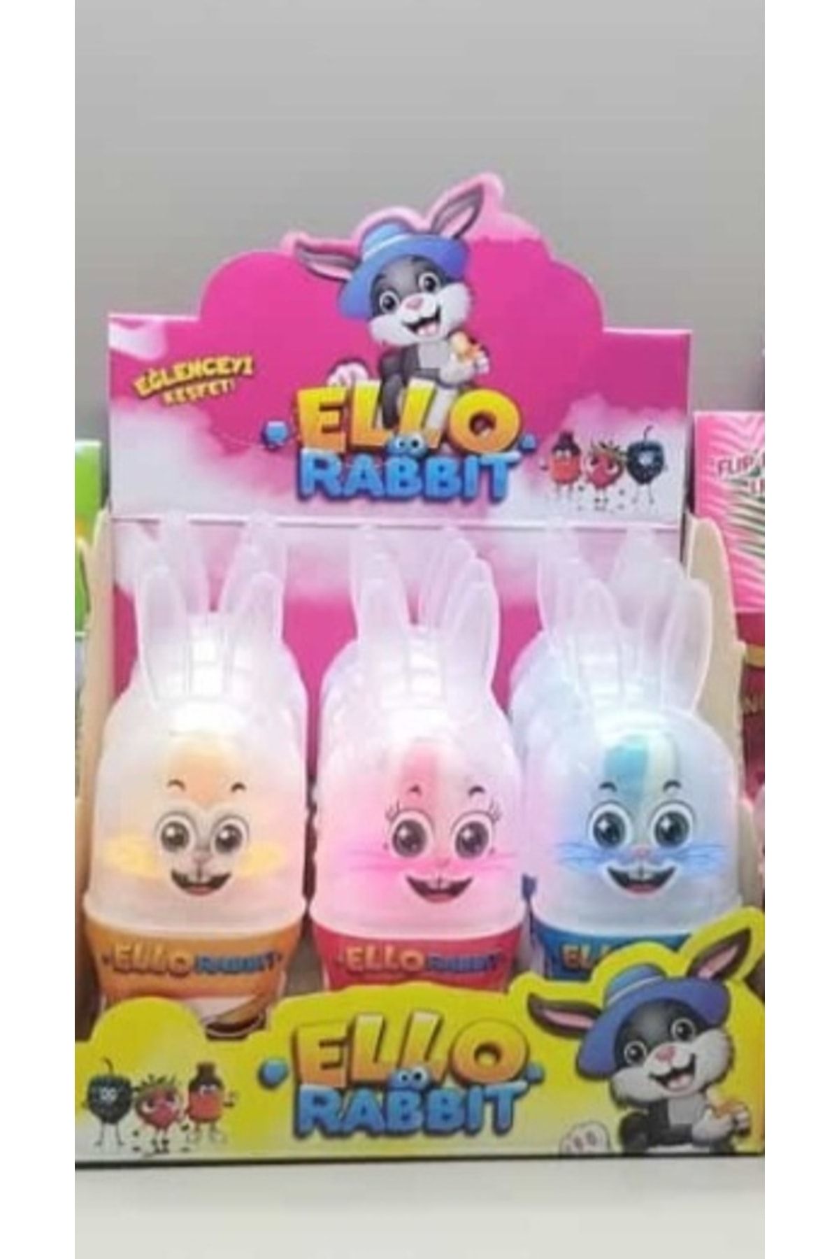 'Ello Ello Candy Rabbit Tavşan Şeker 32 gr 12' li Kutu