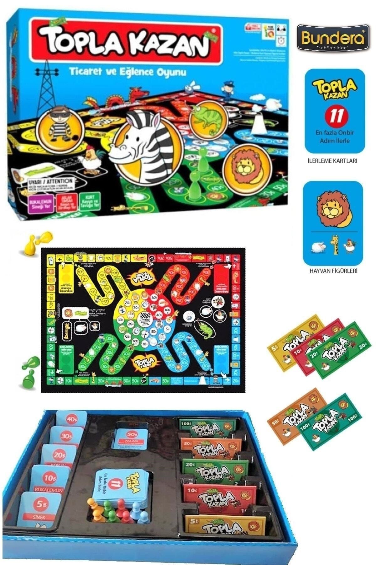 Bundera Monopoliy Topla Kazan Ticaret Eğlence Oyunu Yeni