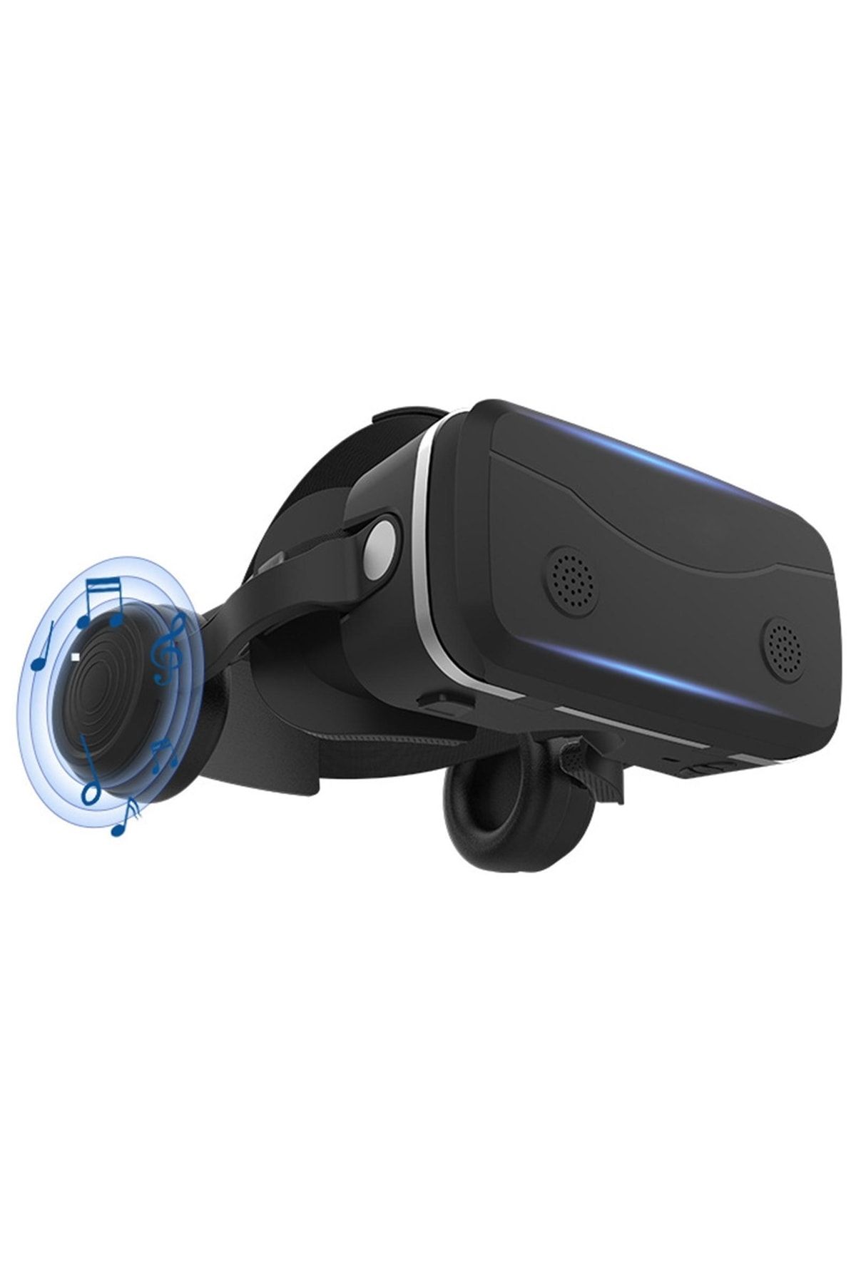 VR Shinecon Scg15e Sanal Gerçeklik Gözlükleri 4.7-7 Inç Cep Telefonları Için Stereo Kulaklıklı - Siyah
