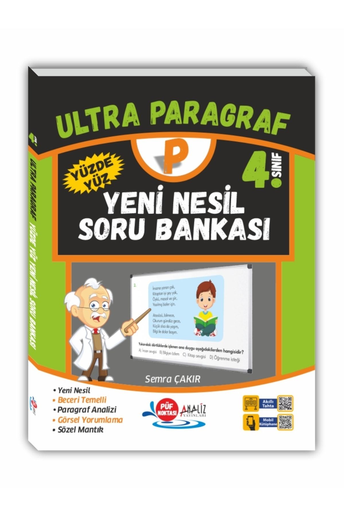 Analiz Yayınları 4.sınıf Ultra Paragraf Yeni Nesil Soru Bankası