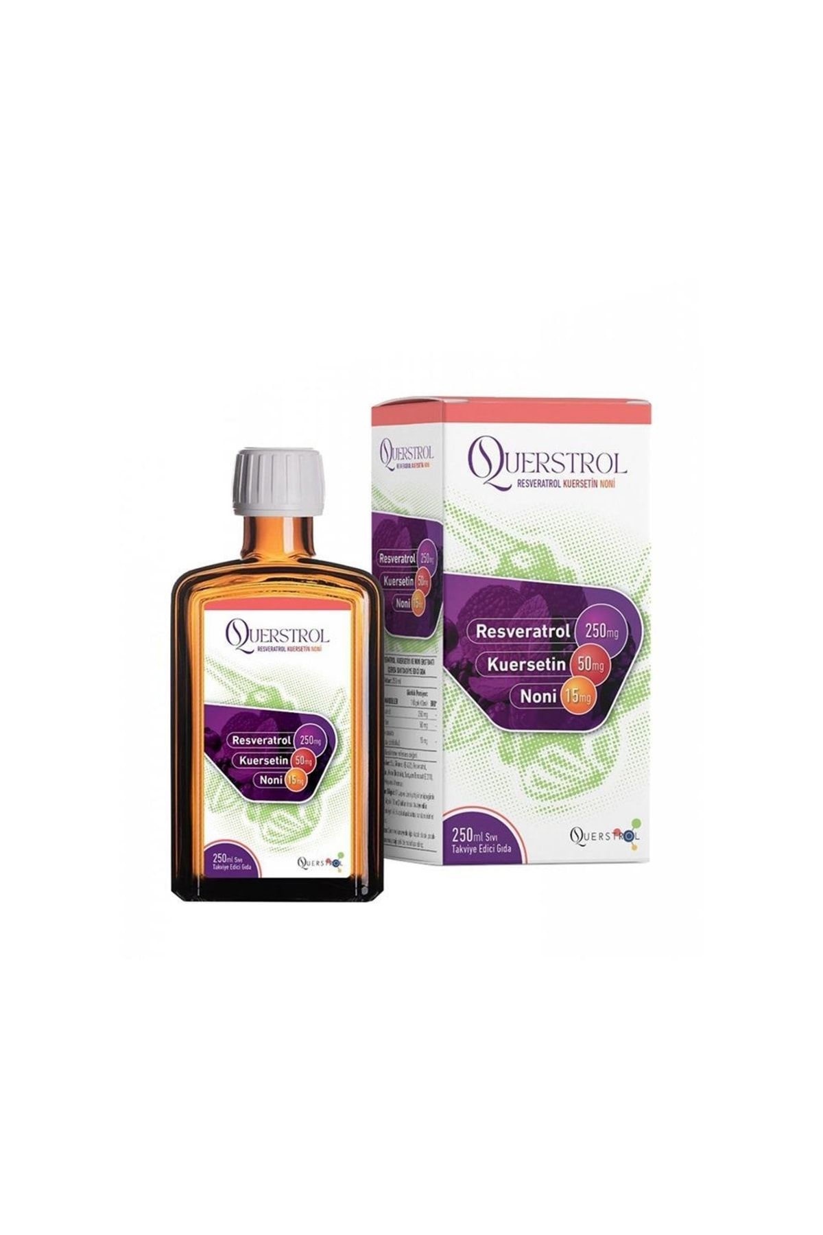 querstrol Resveratrol Kuersetin Içeren Sıvı 250 ml