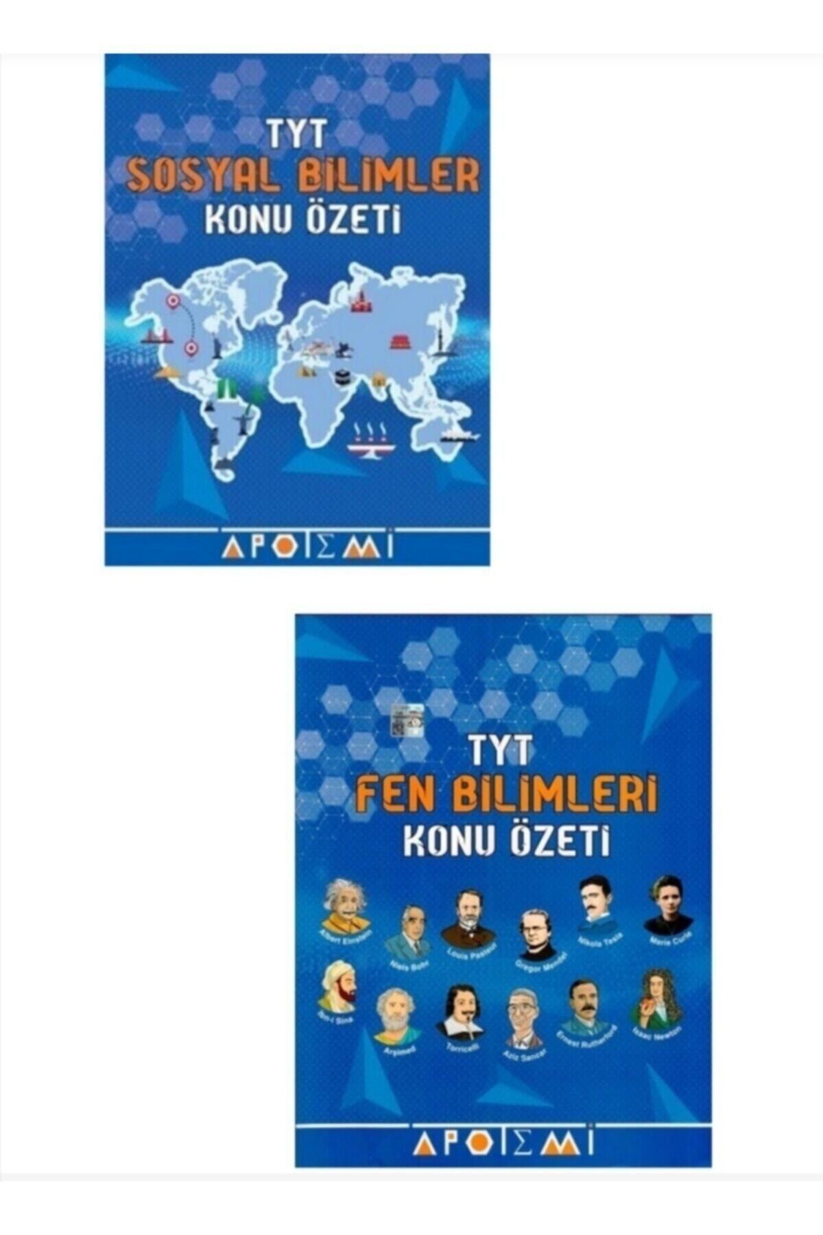 Apotemi Yayınları Apotemi Tyt Sosyal Konu Özeti Ve Tyt Fen Bilimleri Konu Özeti Seti