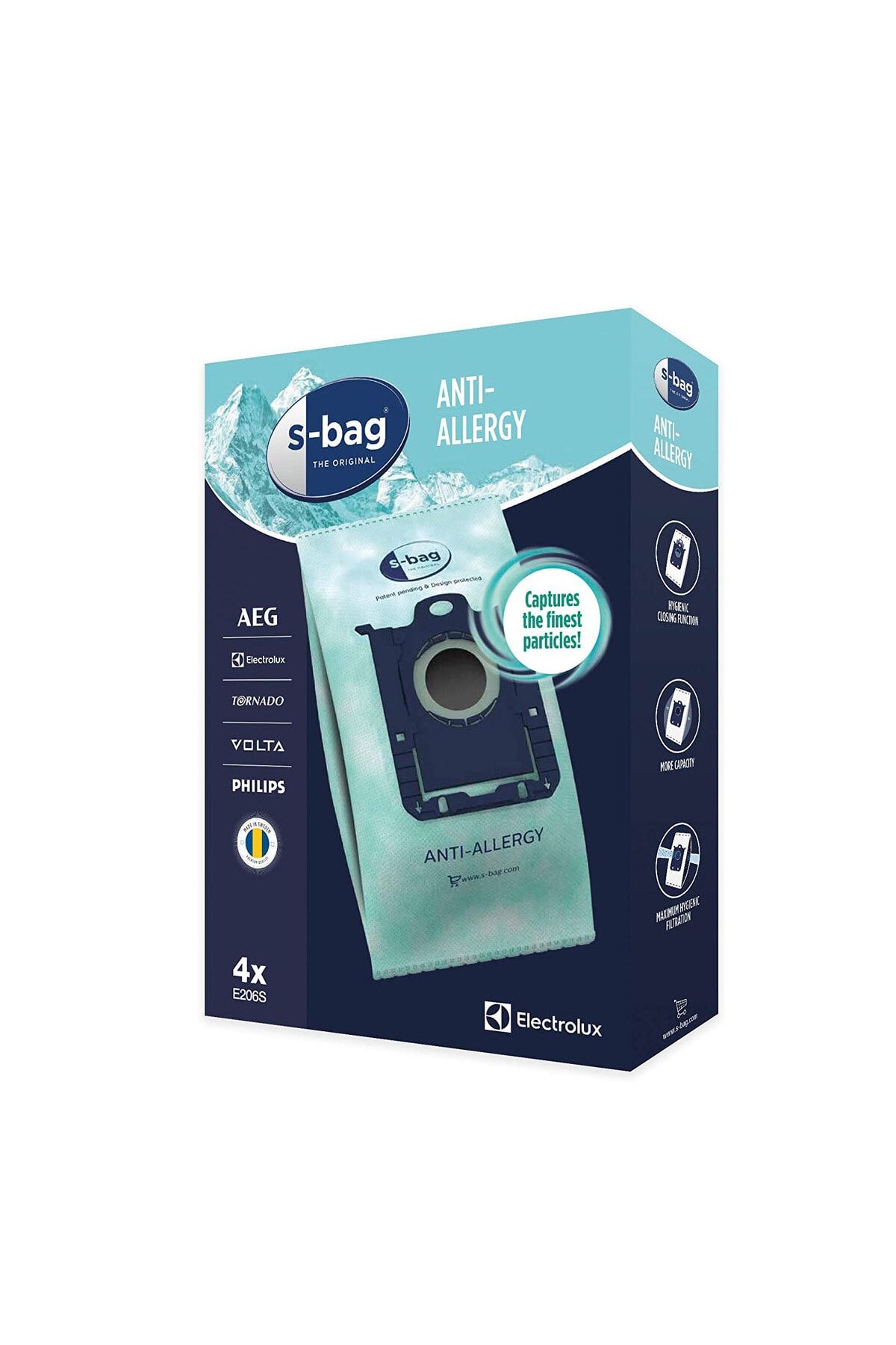 Magic Bags Electrolux Ultra Silencer Usenergy Orijinal S-bag Anti Allergy Toz Torbası