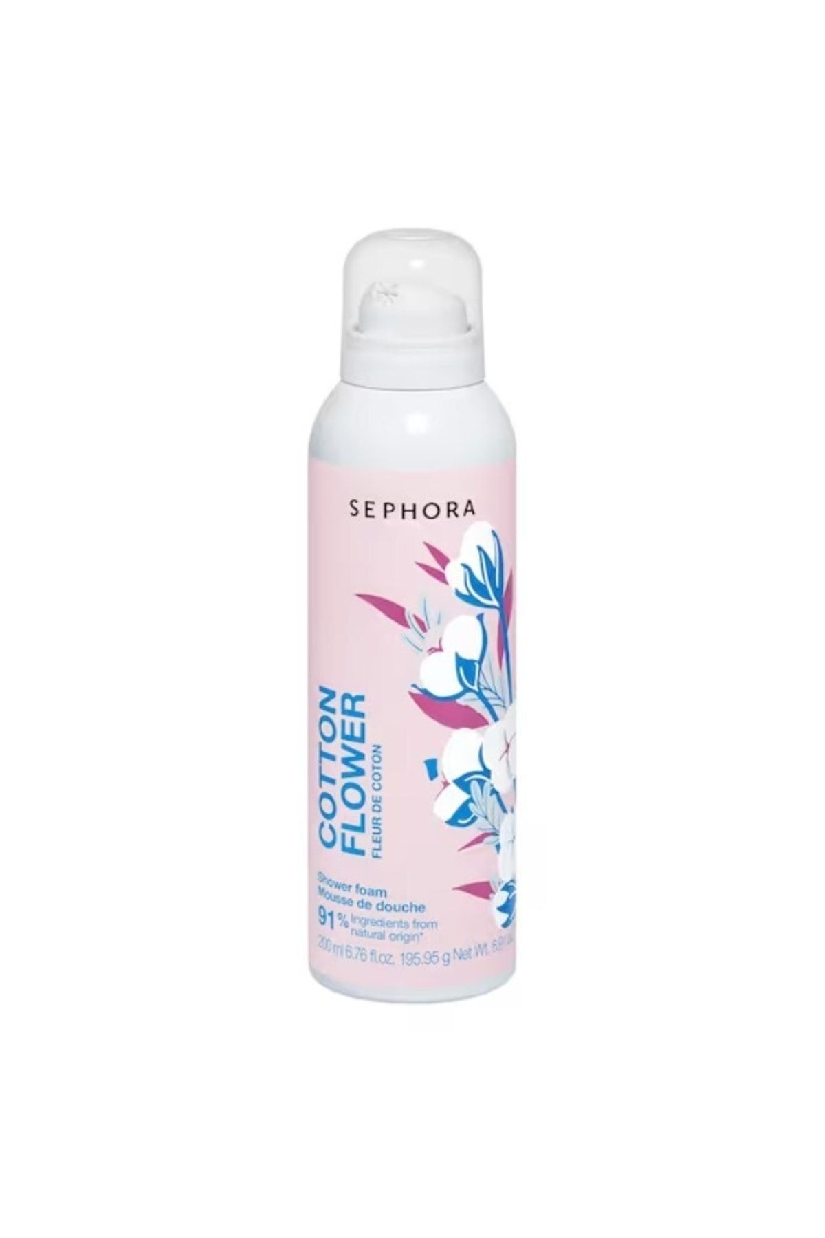Sephora Shower Foam - Duş Jeli Fleur de Cotton 200 ml