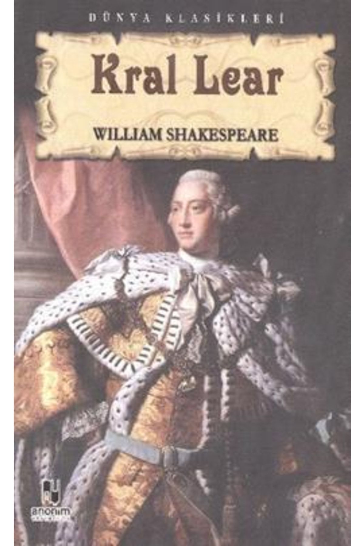 Kitap Zamanı Yayınları Kral Lear, William Shakespeare, , Kral Lear Kitabı, 189 Sayfa