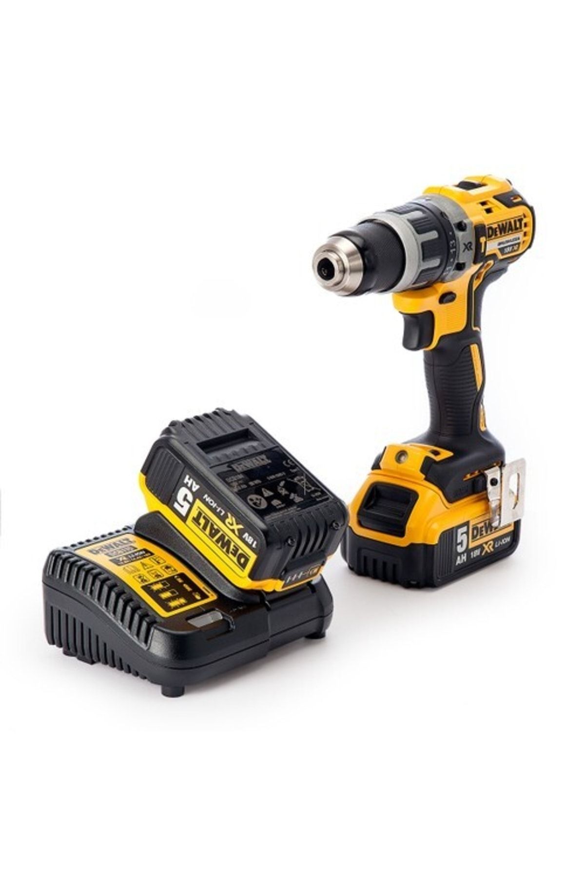 Dewalt DCD796P2 18V 5.0Ah Kömürsüz Lı-Ion Şarjlı Darbeli Matkap