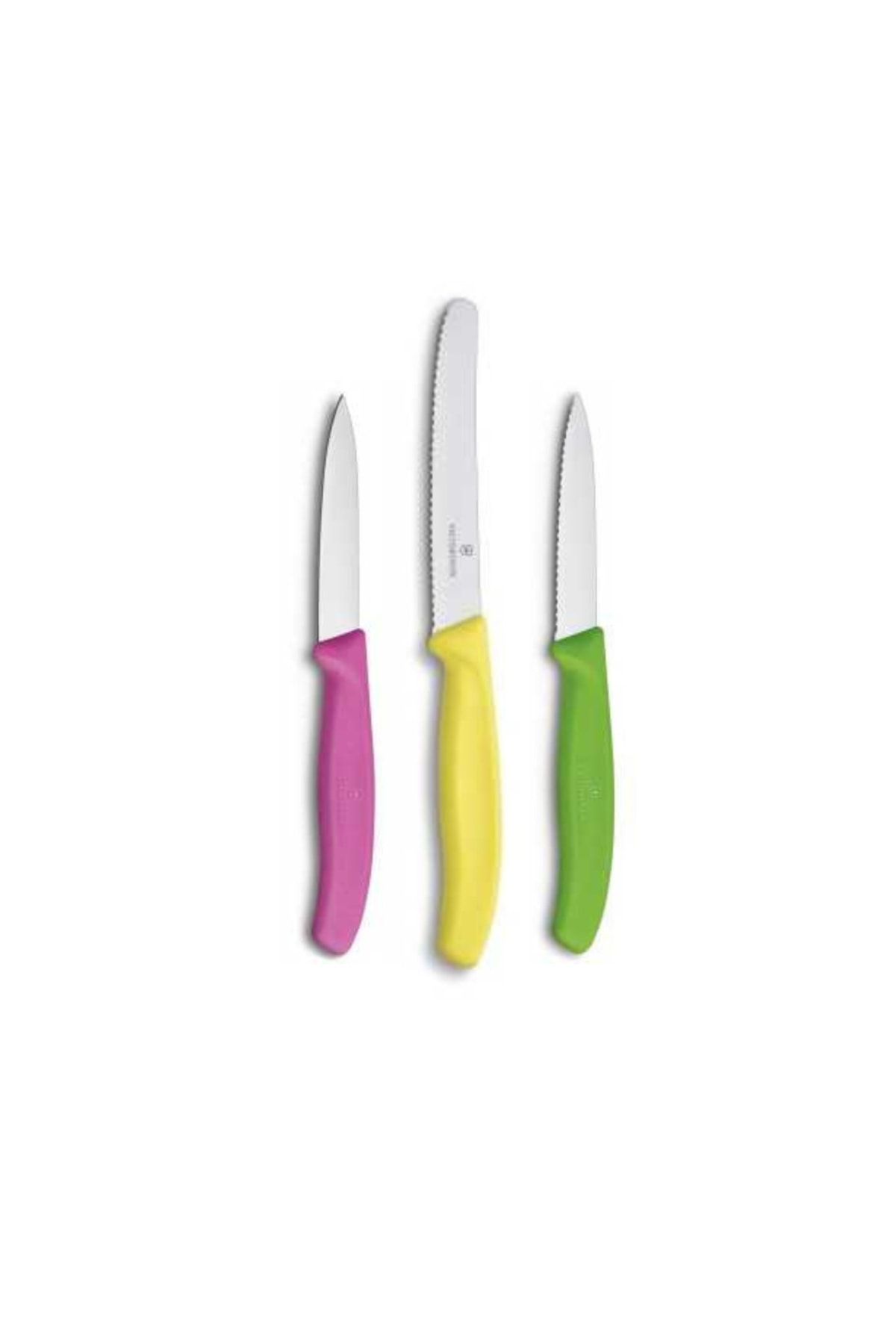 VICTORINOX Renkli Soyma Bıçağı 3'lü Set Swissclassic