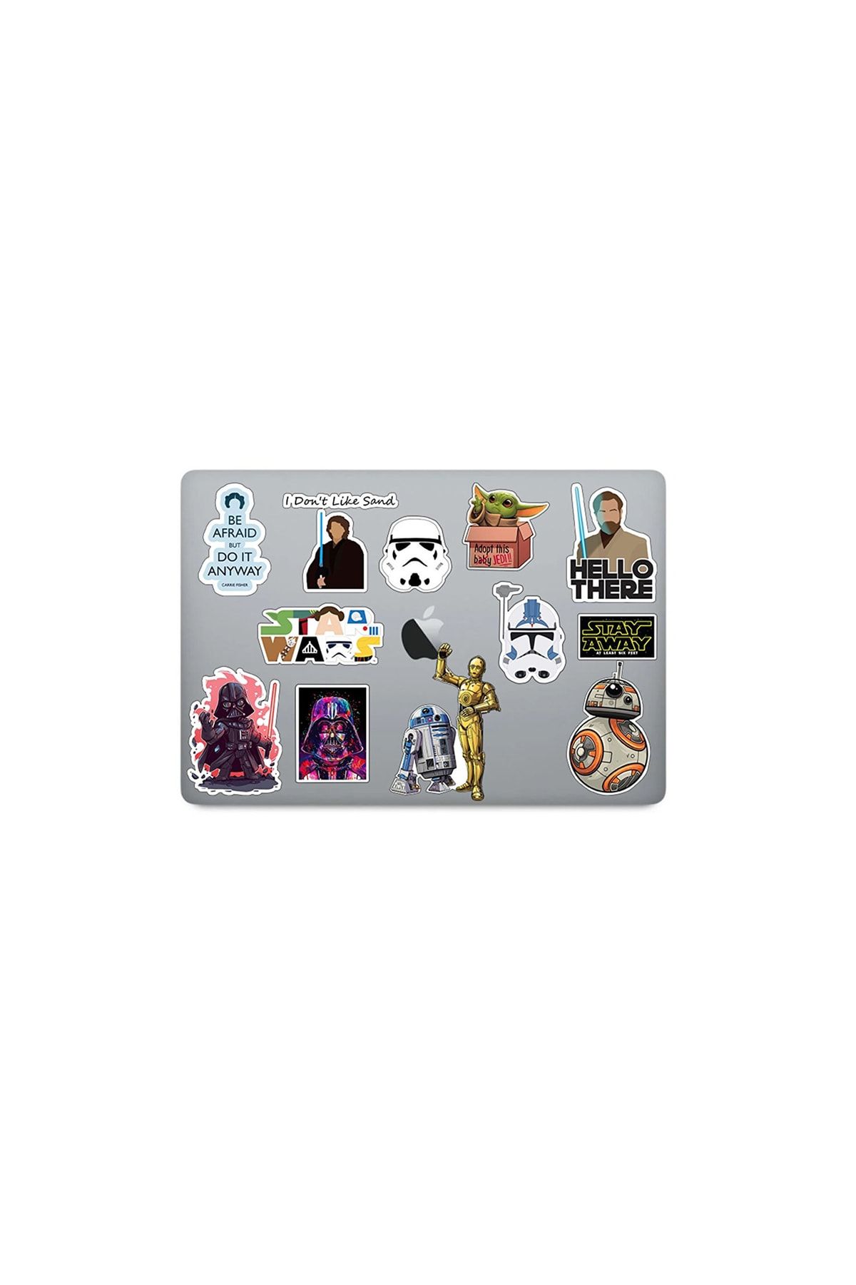 NANOSPACE Star Wars Bilgisayar Telefon Kaykay Termos Kask Için Suya Dayanklı Sticker